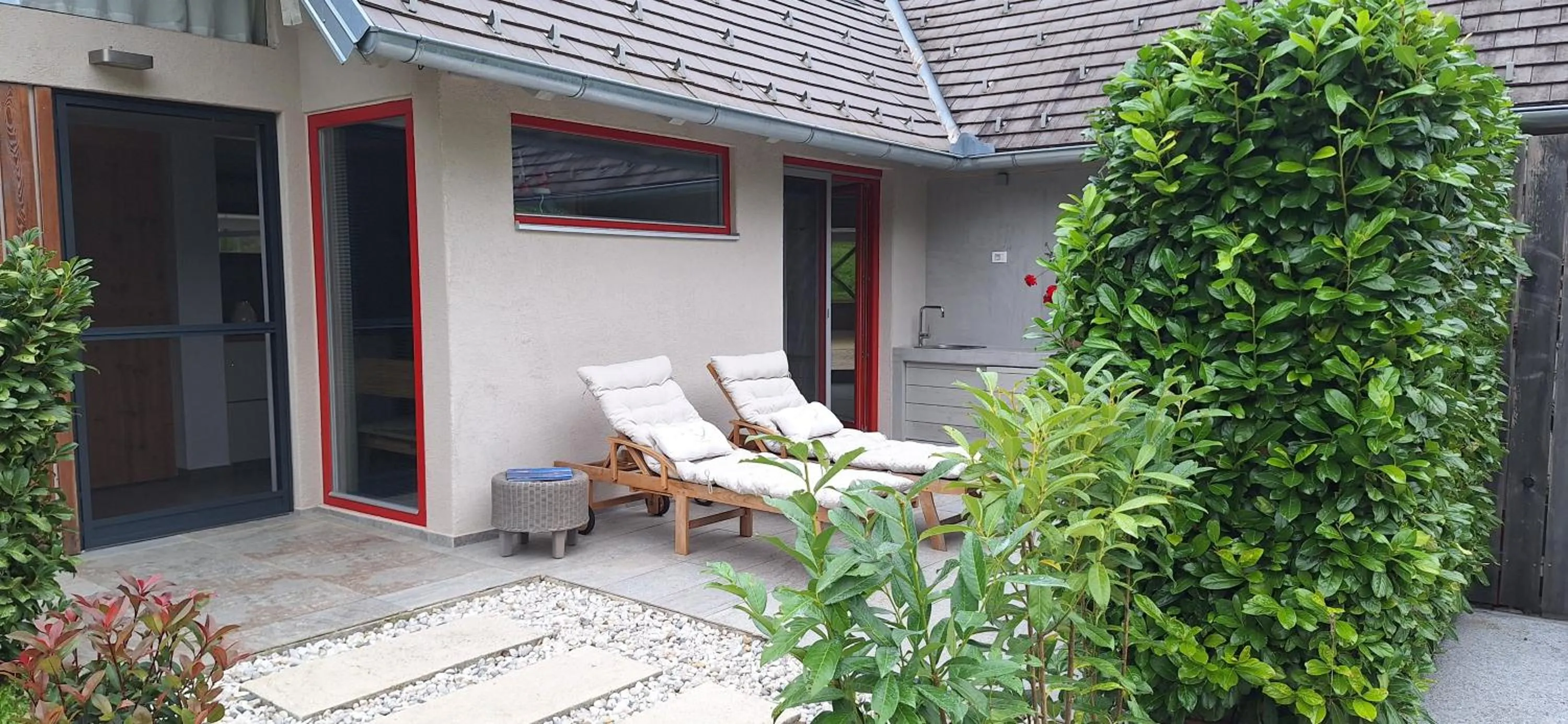 Balcony/Terrace in Garden living