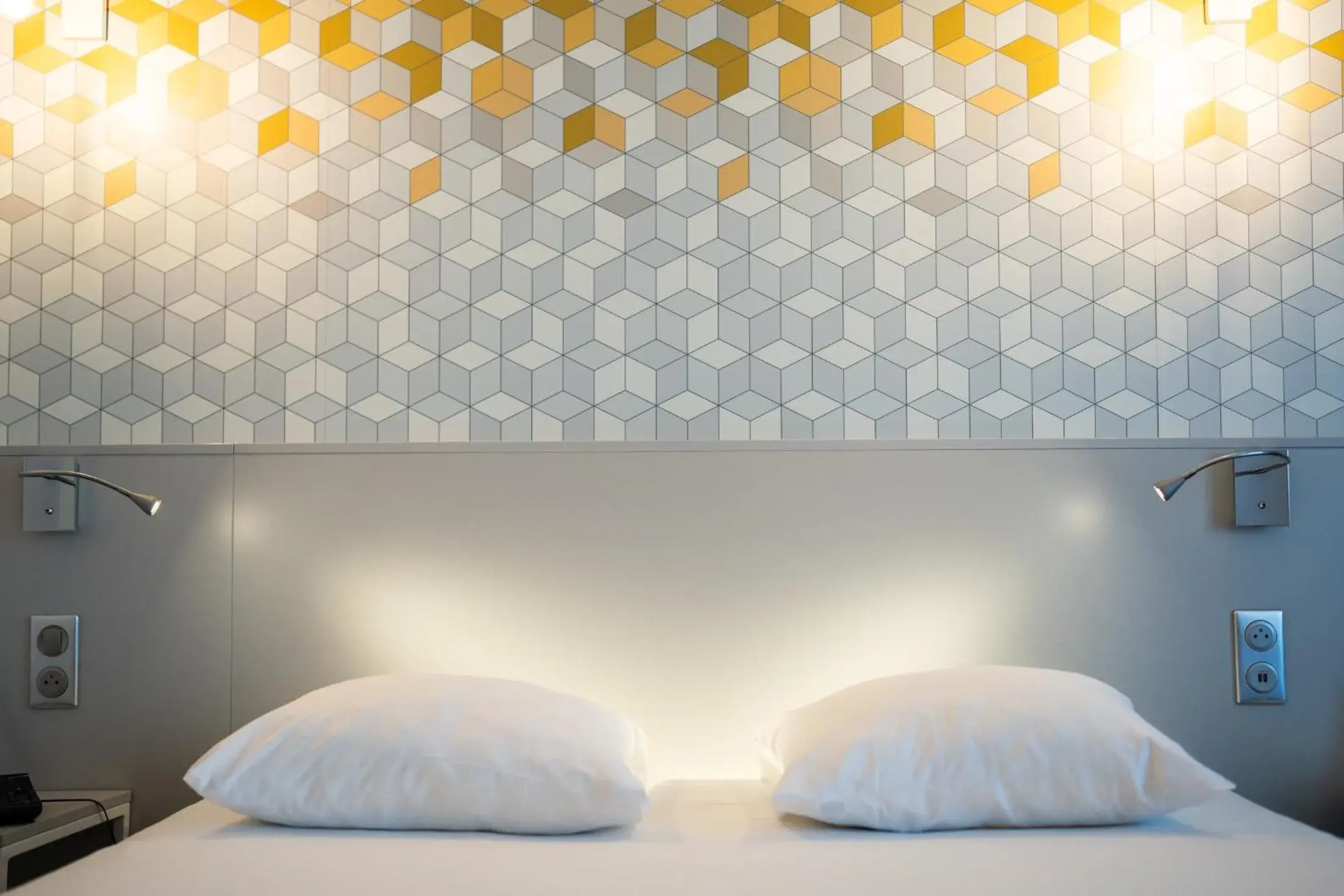 Bedroom, Bed in ibis Styles Poitiers Nord Bedroom, Bed in ibis Styles Poitiers Nord