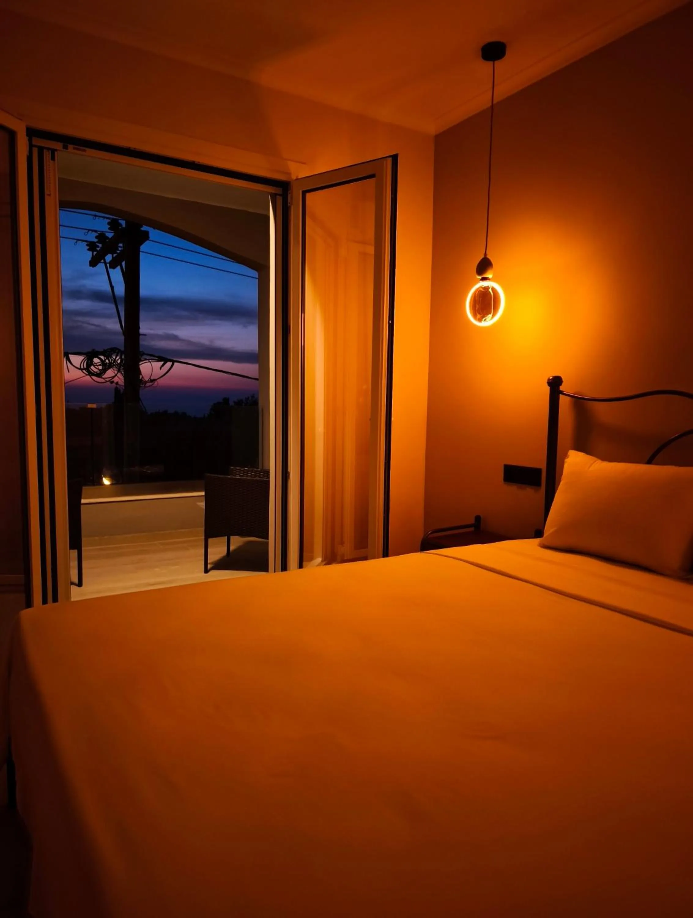 Bed in Araxovoli Studios - Aραξοβόλι Lefkada