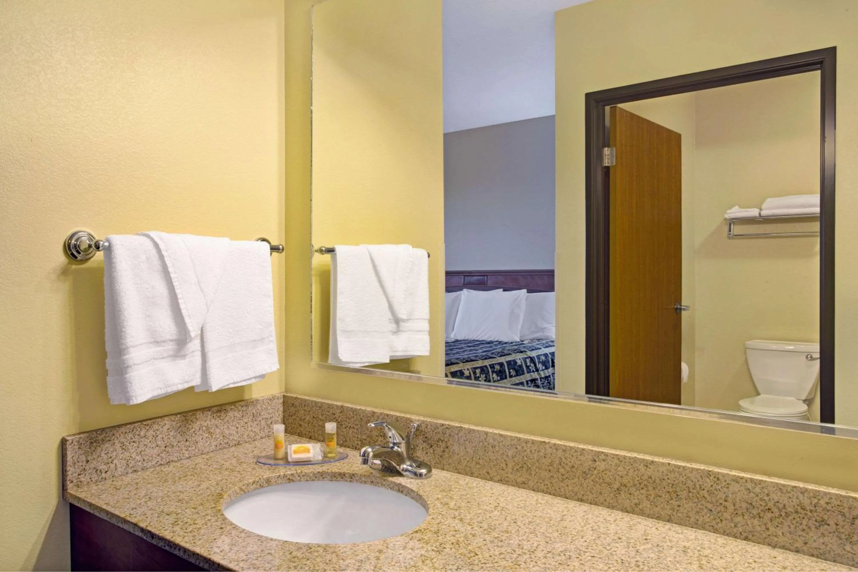Bathroom in Days Inn by Wyndham Brigham City