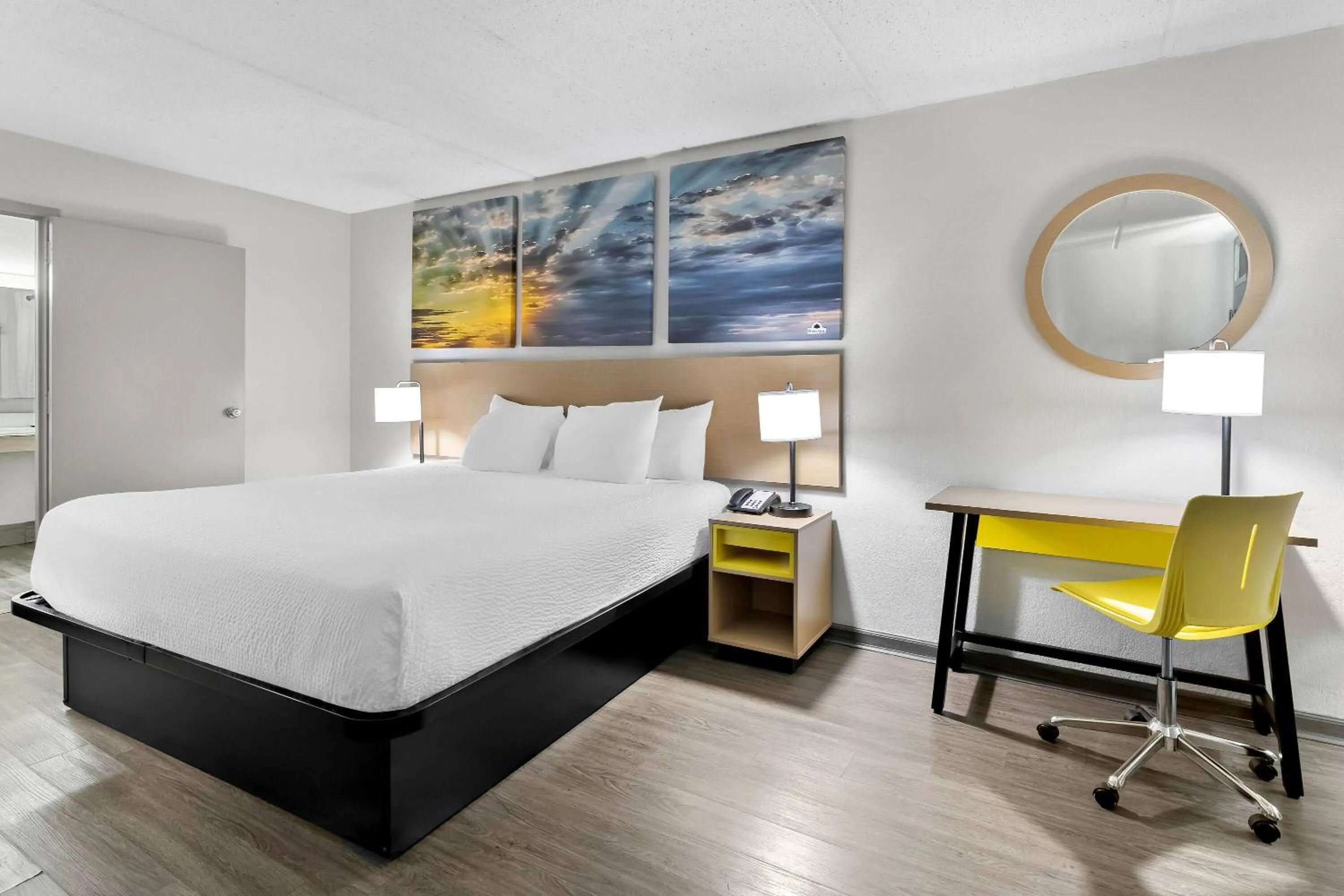 Bed in Days Inn by Wyndham Seneca-Clemson