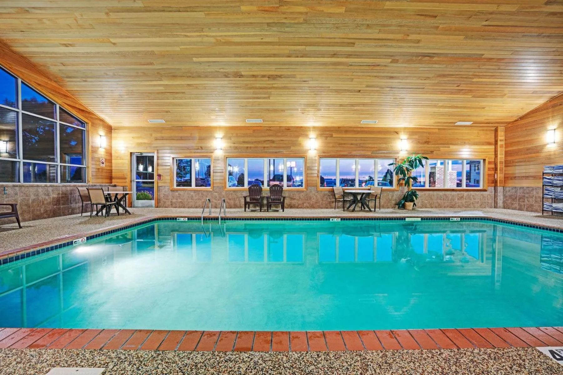 Swimming pool in Super 8 by Wyndham Rogers Minnesota