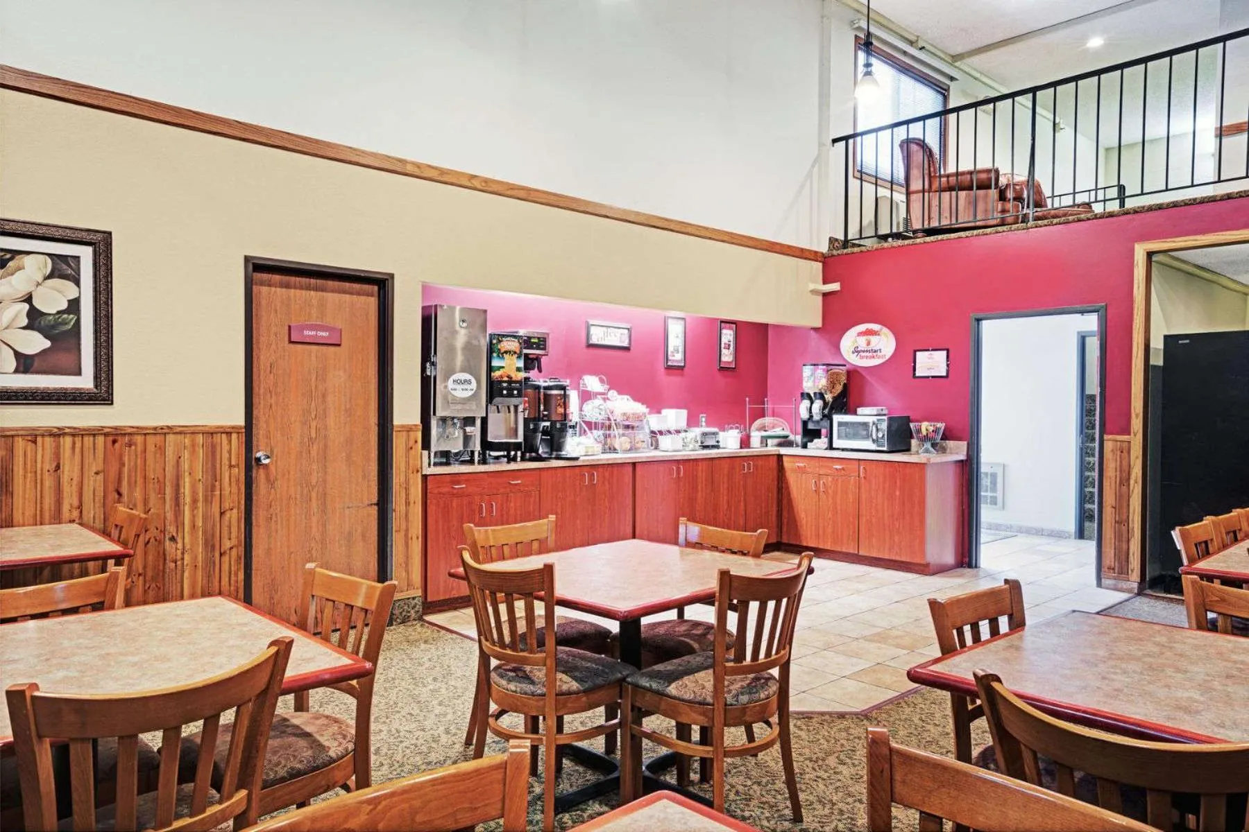 Continental breakfast in Super 8 by Wyndham Rogers Minnesota