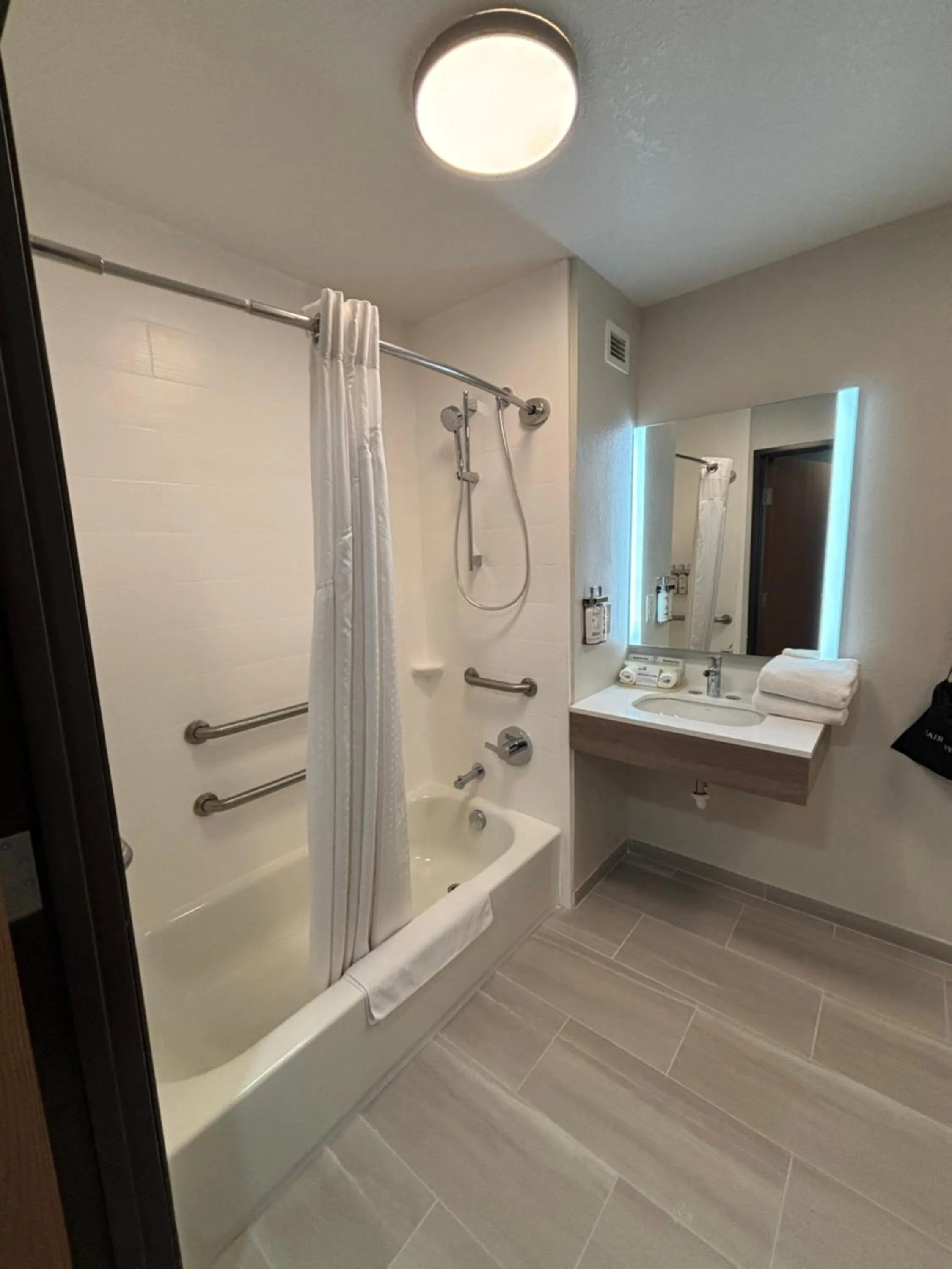 Bathroom in Holiday Inn Express & Suites Truth Or Consequences by IHG