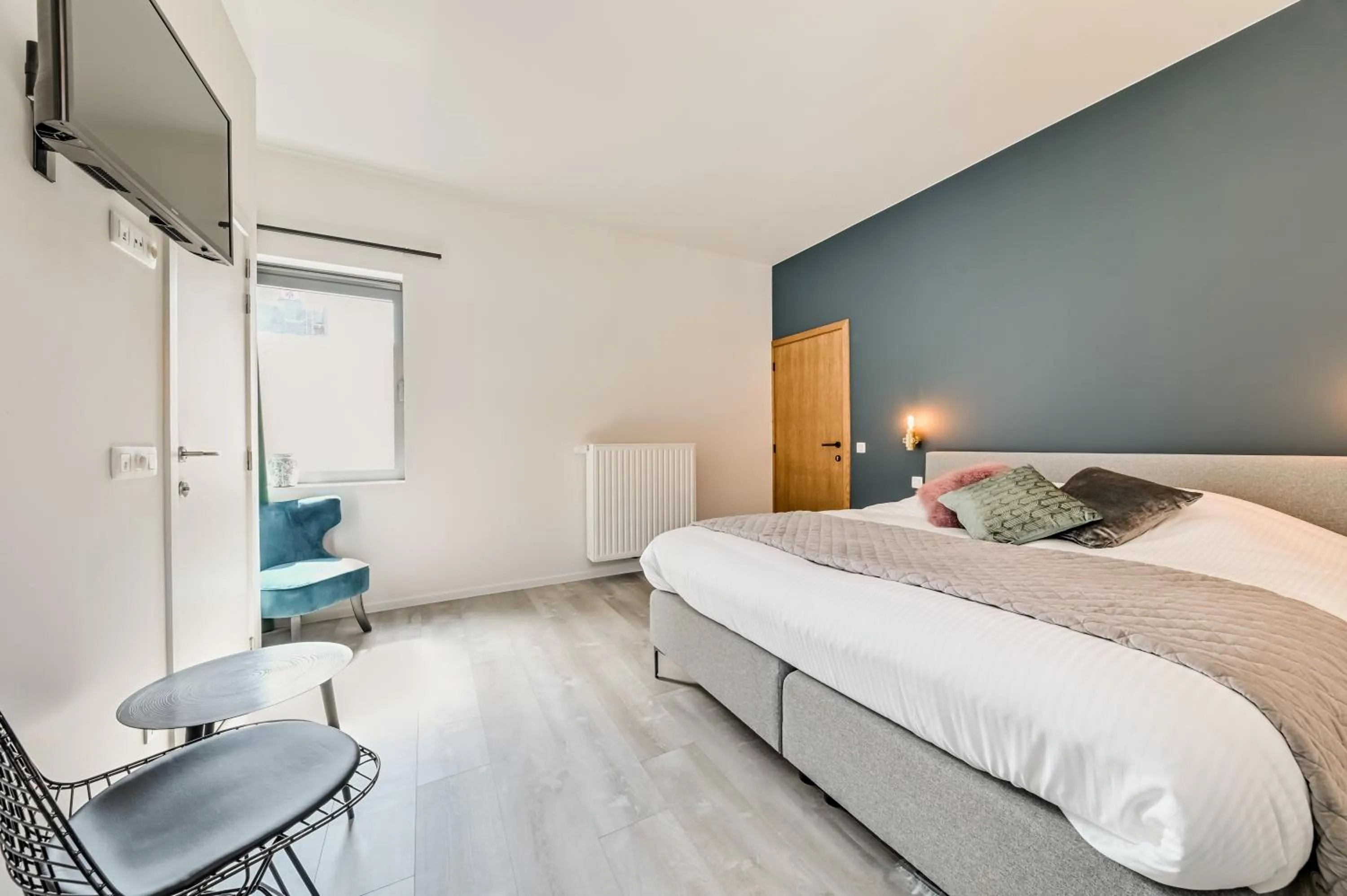 Bedroom, Bed in La Clé Brugge