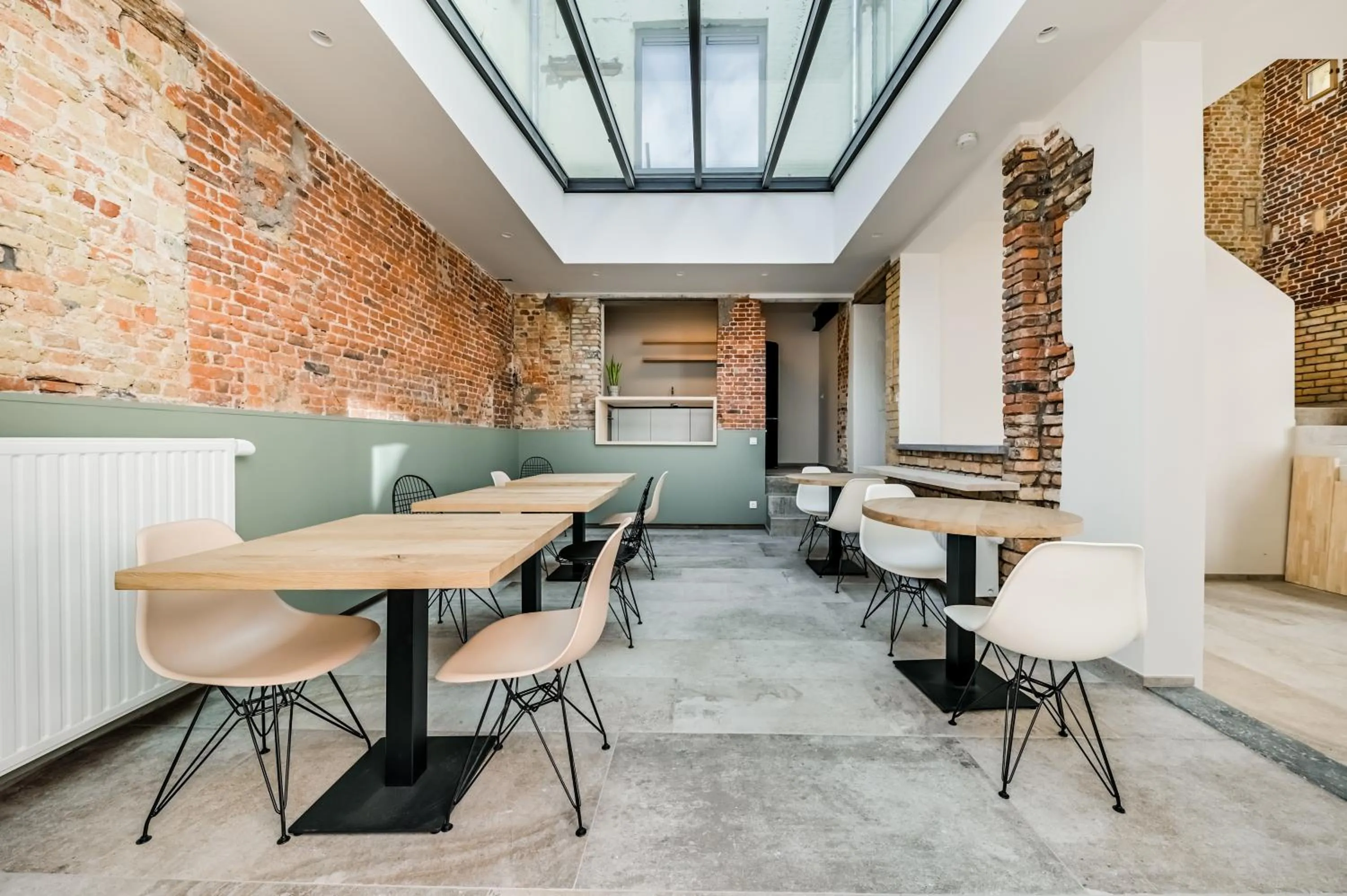 Seating area in La Clé Brugge