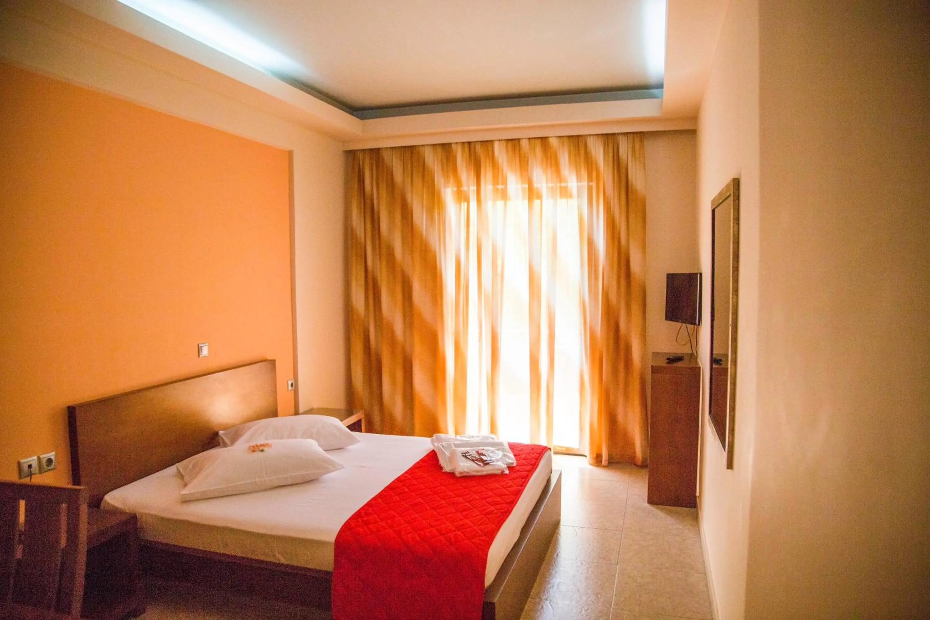 Bed in Hotel Giorgio