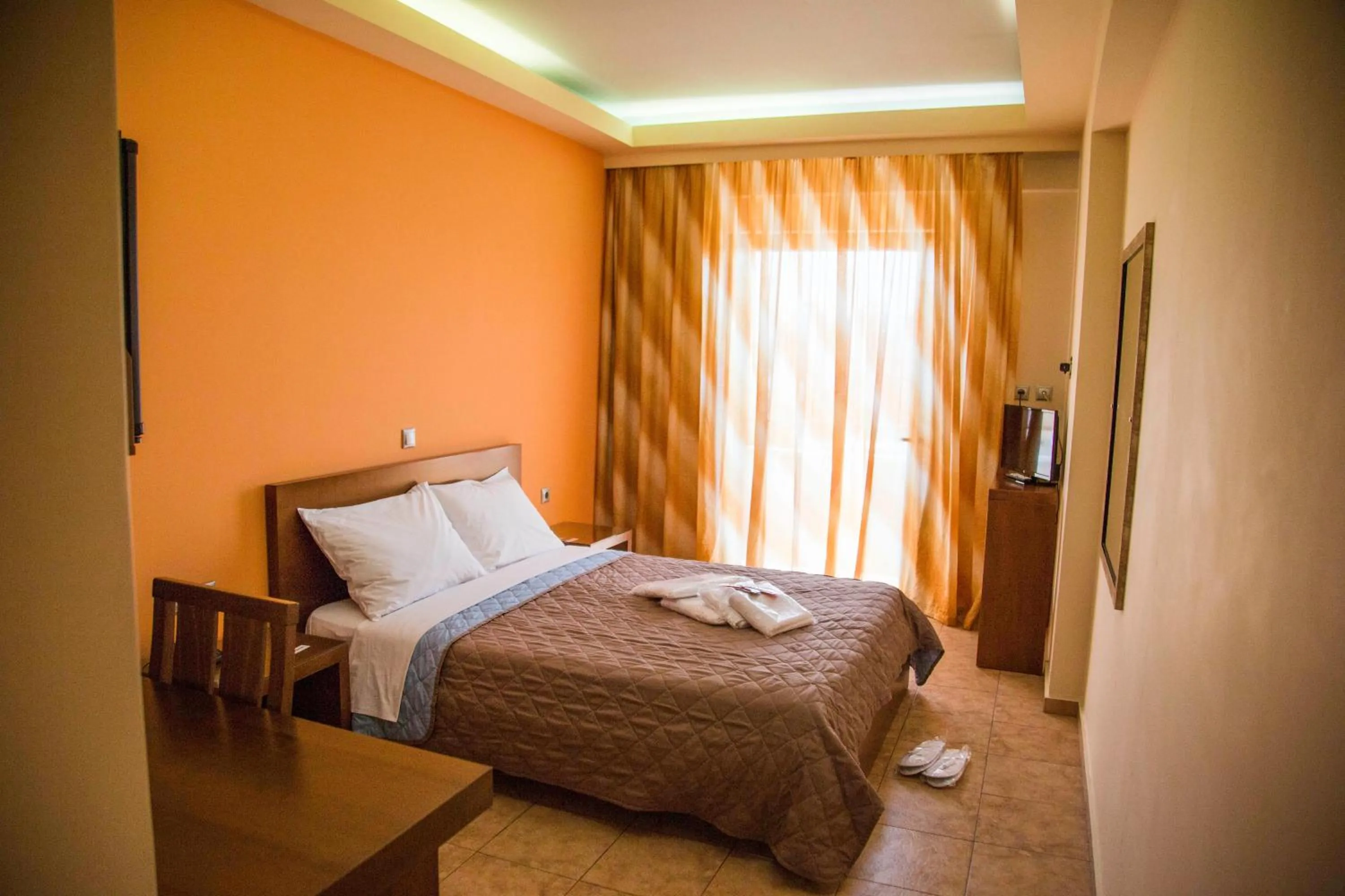 Bed in Hotel Giorgio