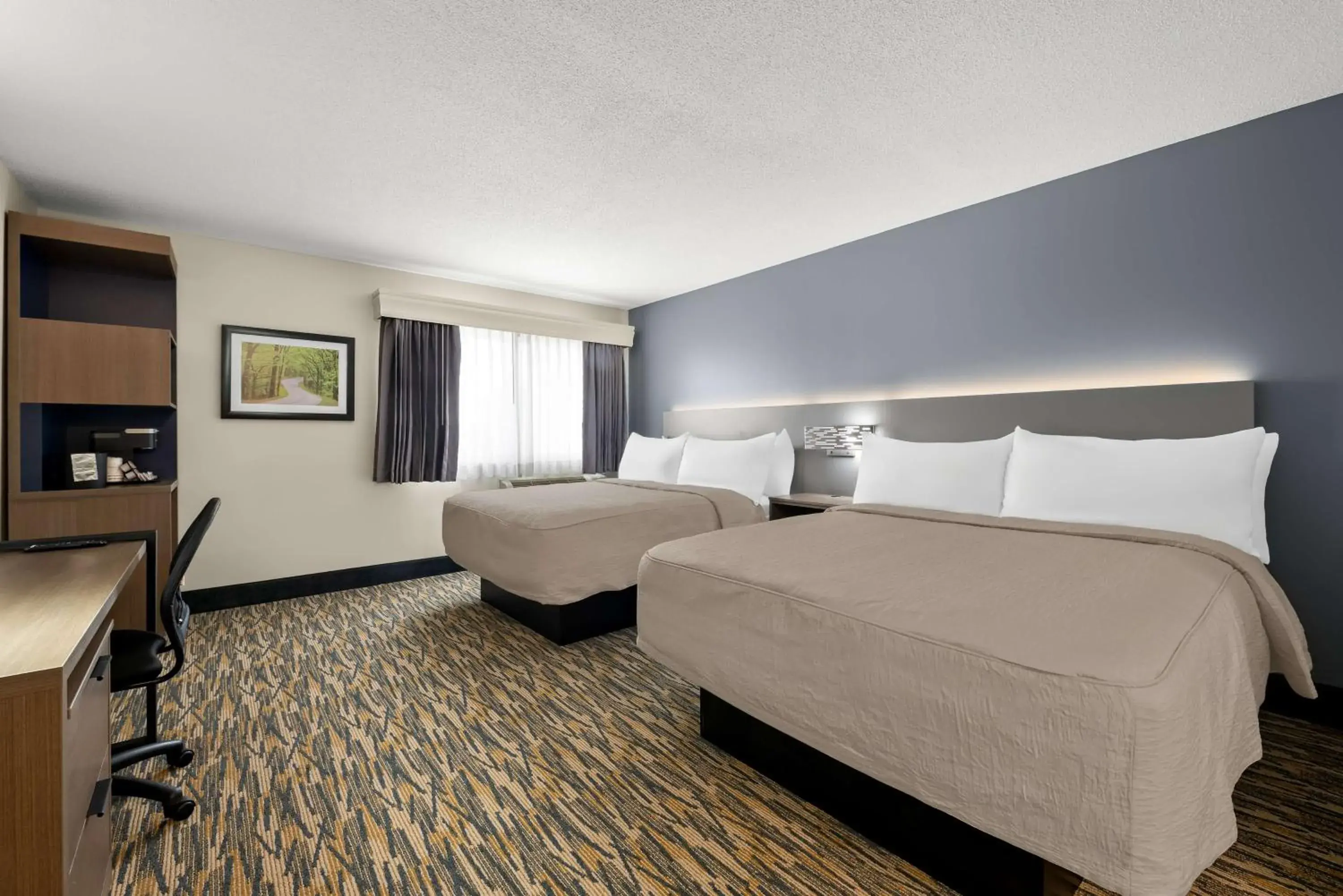 Queen Room with Two Queen Bed and Bath Tub - Mobility Accessible in Best Western Inn Queen Room with Two Queen Bed and Bath Tub - Mobility Accessible in Best Western Inn