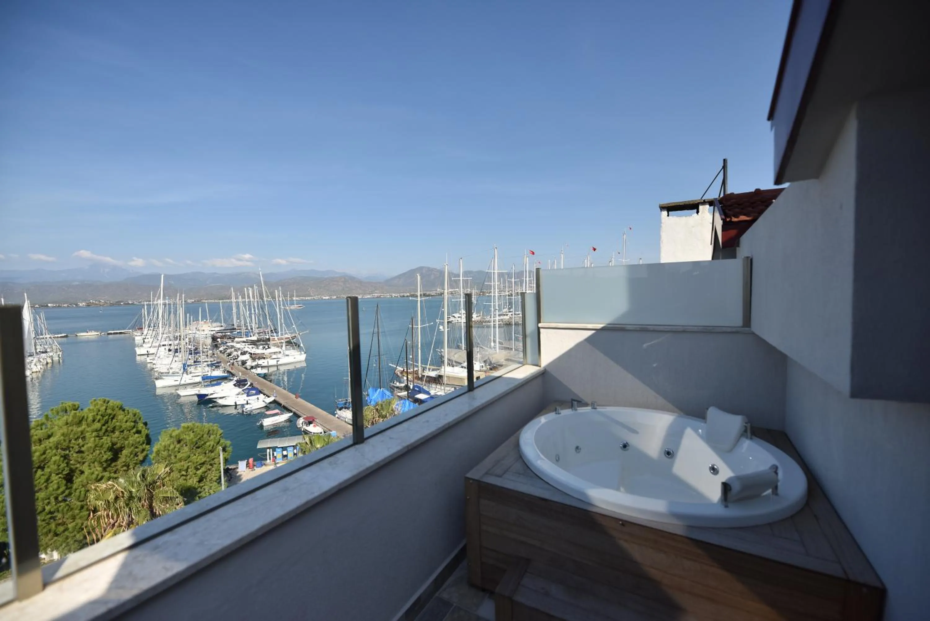 Balcony/Terrace in LAFARINE HOTEL