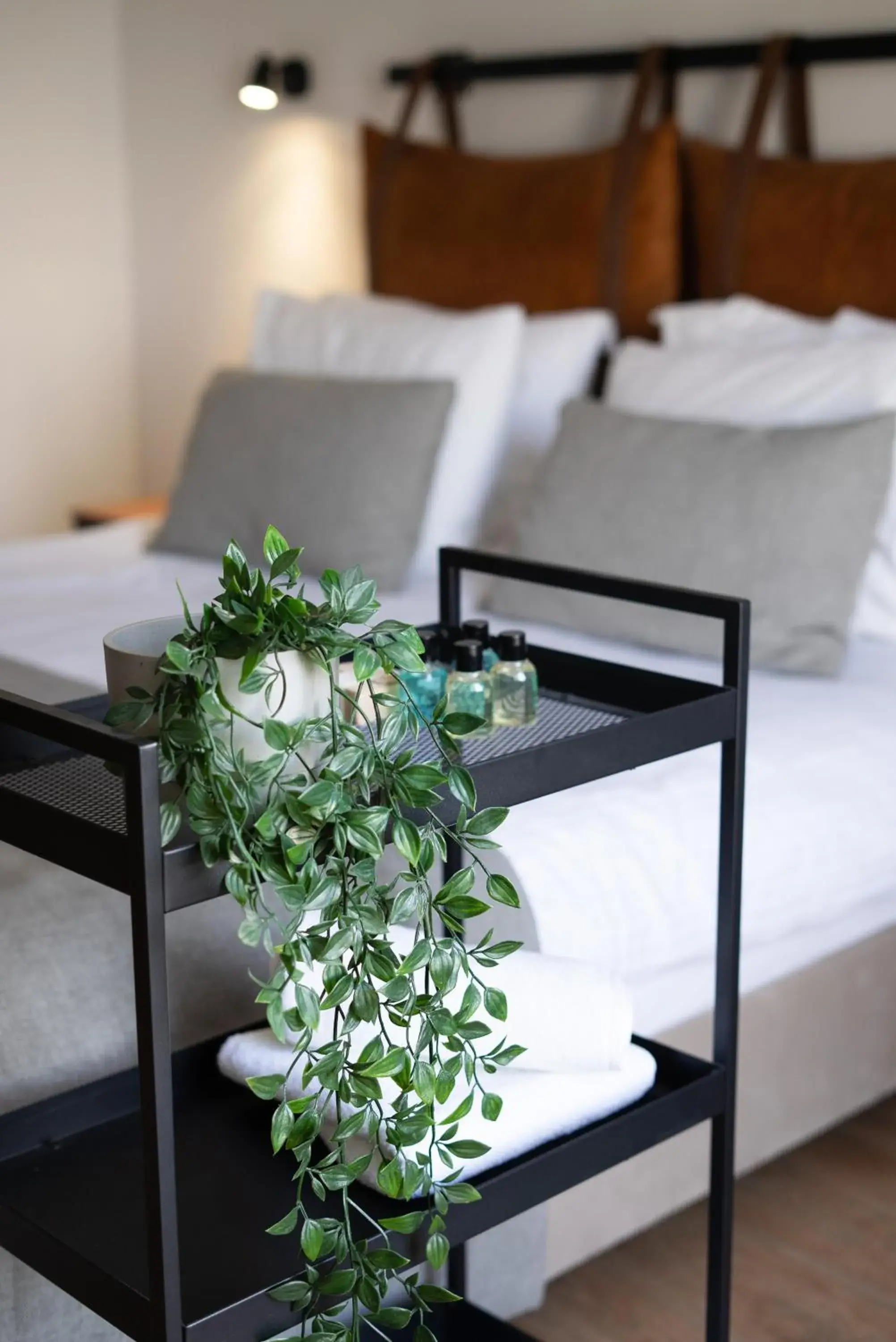 Bed in La Farine Rooms Bed in La Farine Rooms