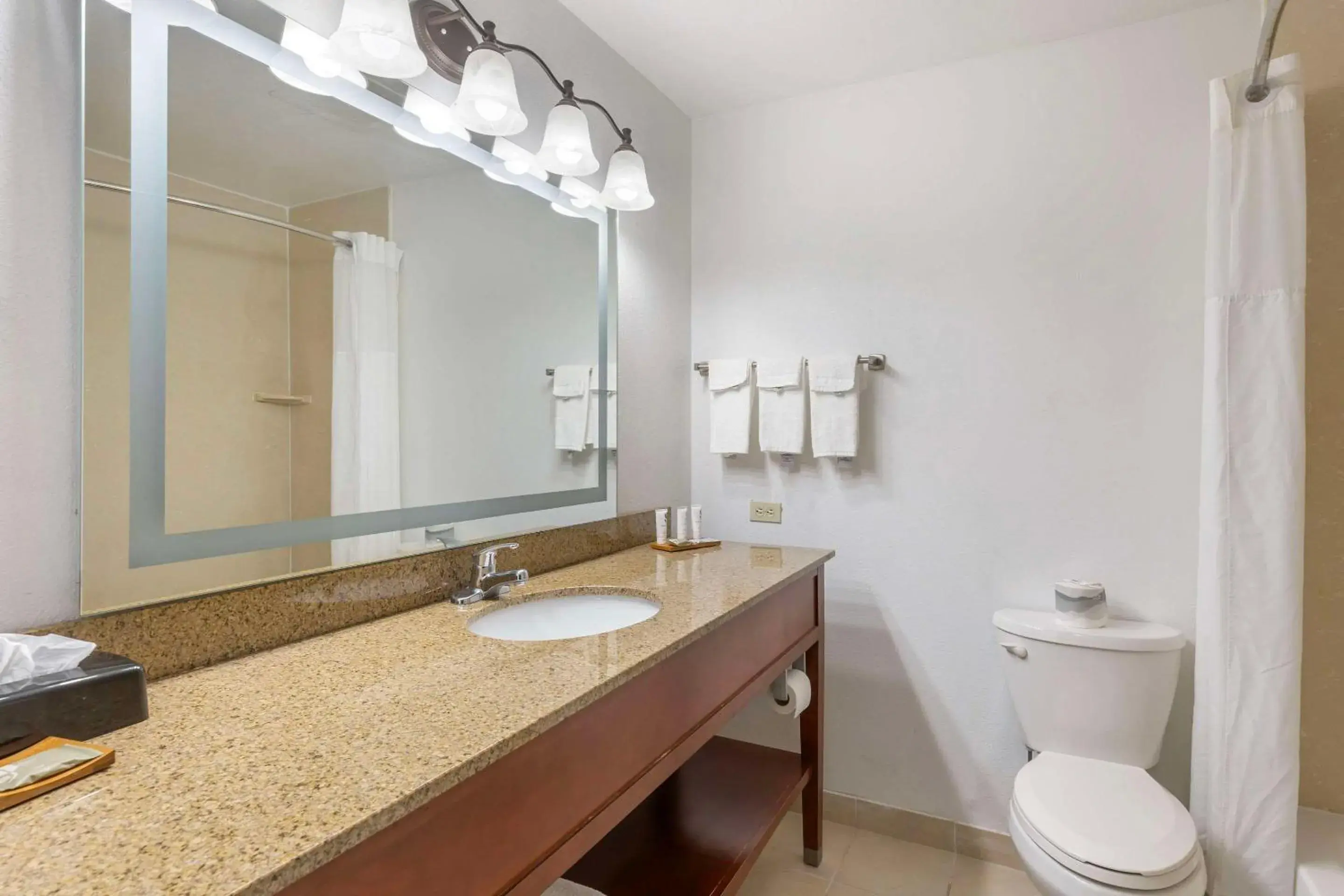 Bathroom in Country Inn & Suites by Radisson, St Peters, MO Bathroom in Country Inn & Suites by Radisson, St Peters, MO