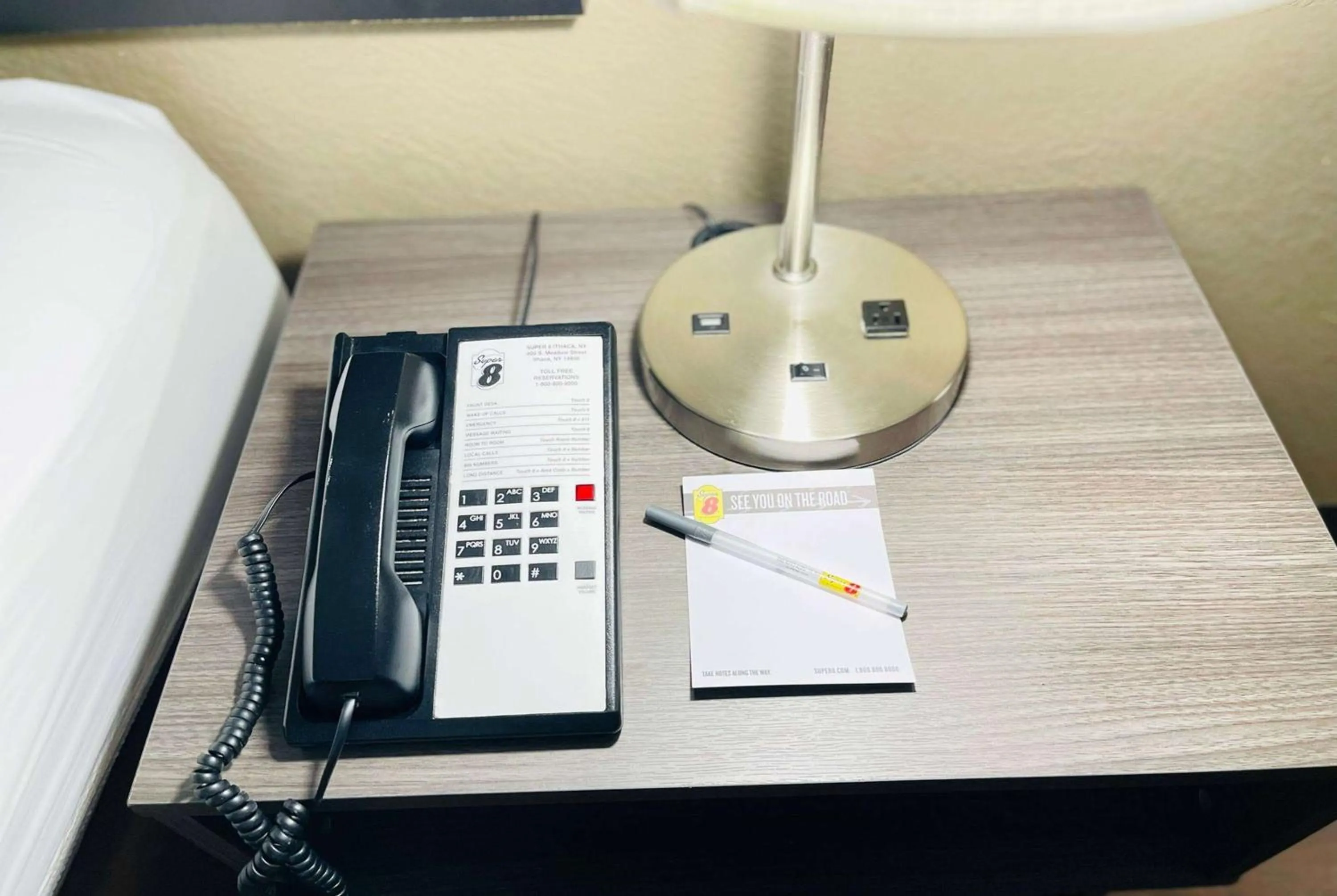 Photo of the whole room in Super 8 by Wyndham Ithaca