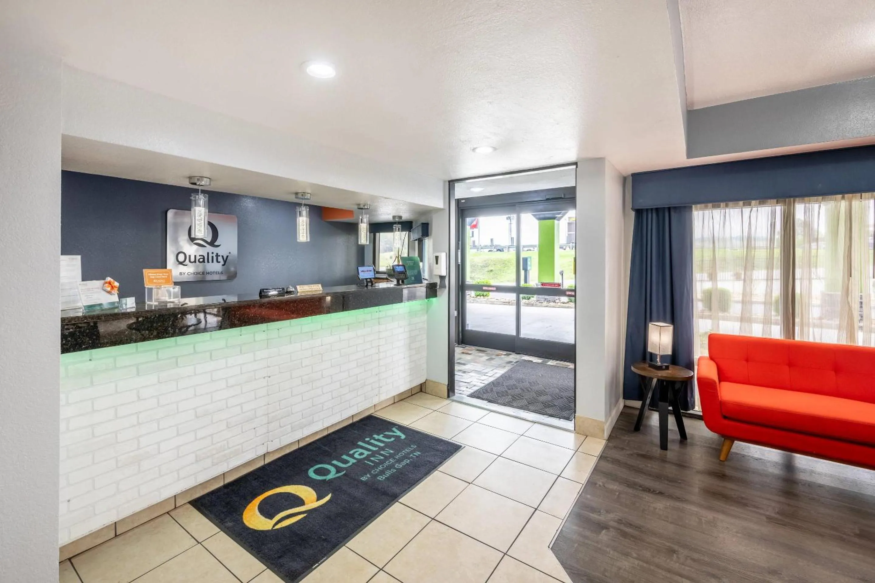 Lobby or reception in Quality Inn Bulls Gap