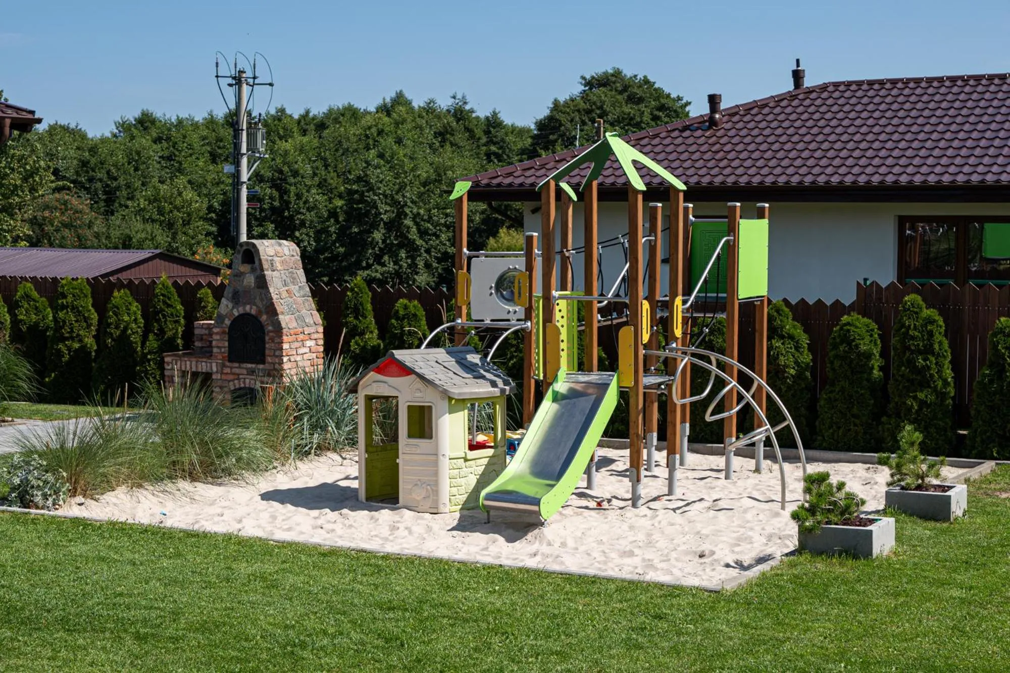 Children play ground in Domki Nordic