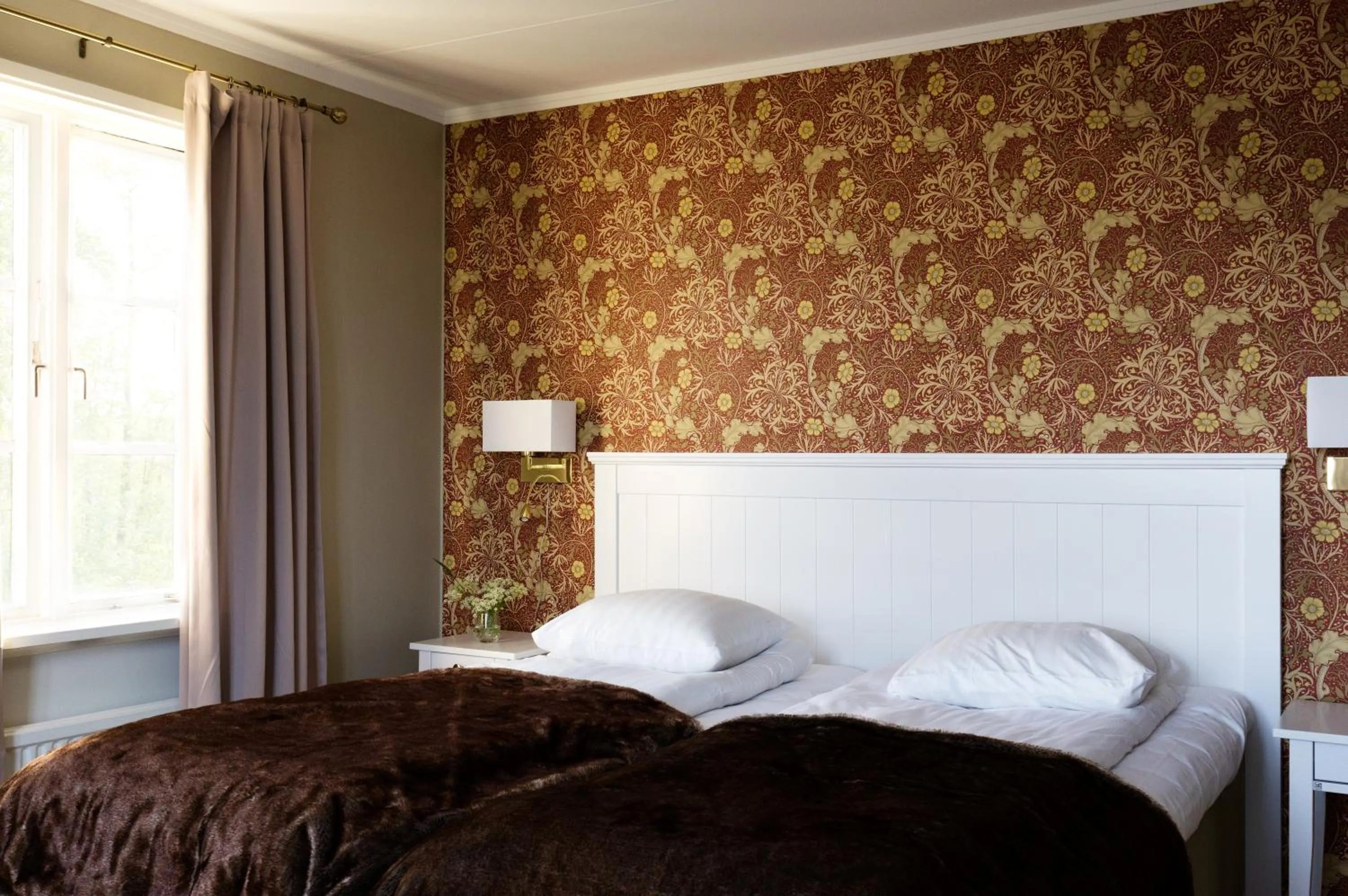 Bed in Hotel Kallgården