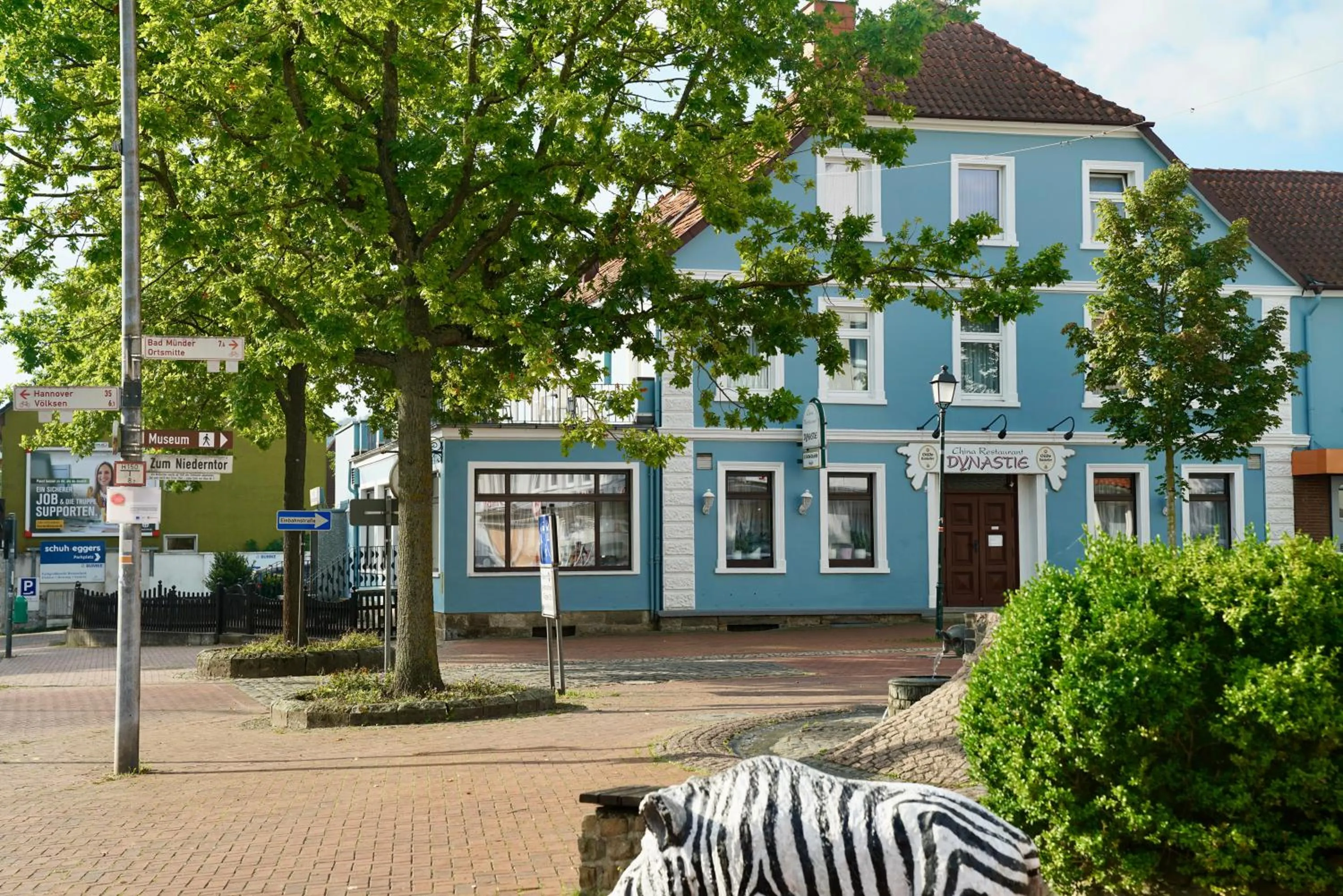 Property building in Hotel zum Grafen Hallermunt