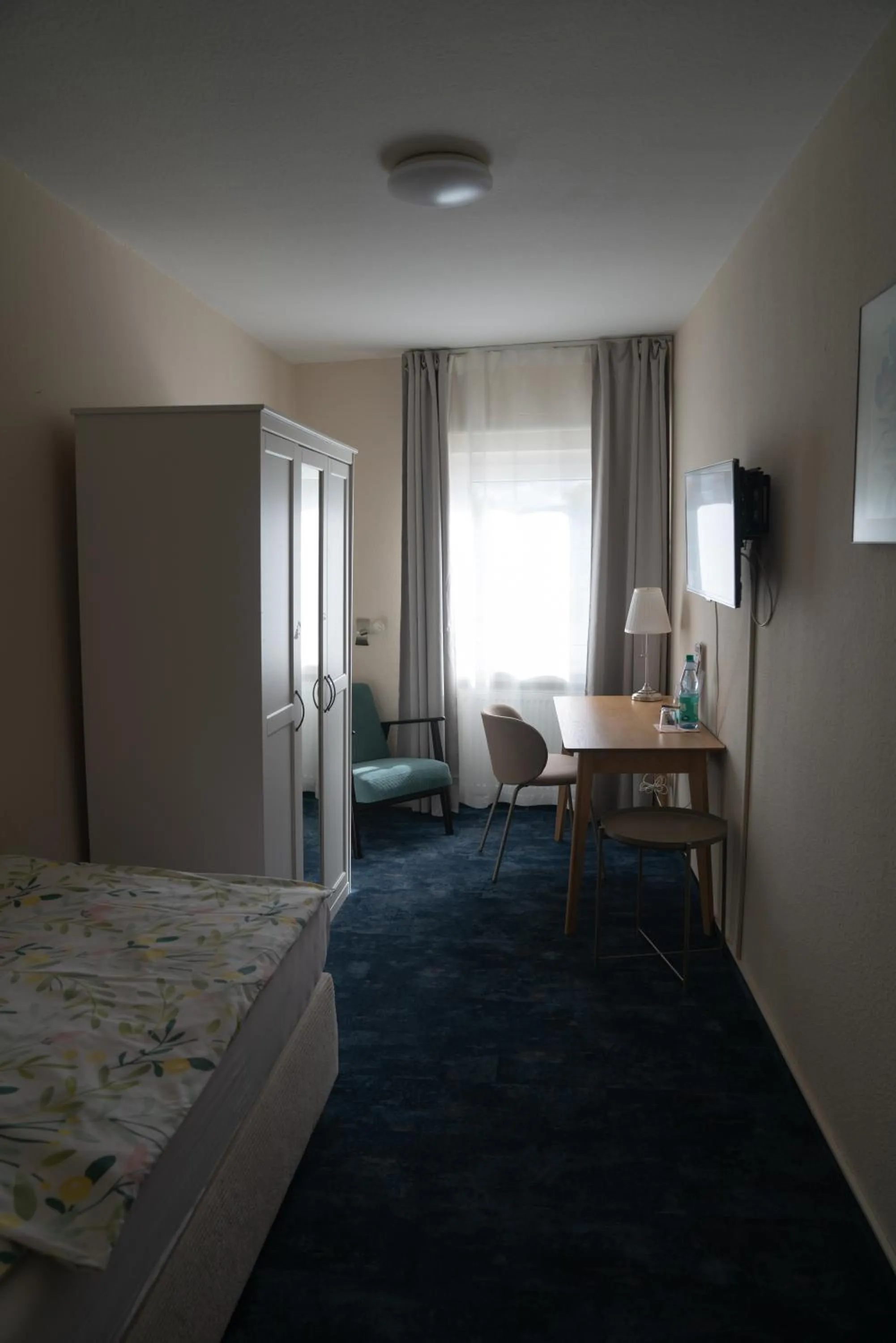 Bed in Hotel zum Grafen Hallermunt