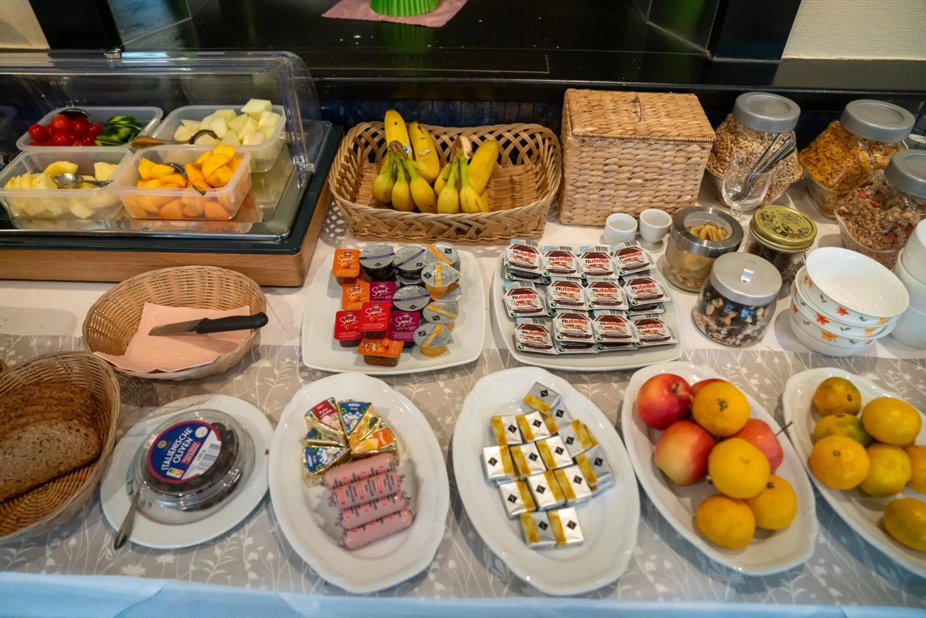 Food and drinks in Hotel zum Grafen Hallermunt