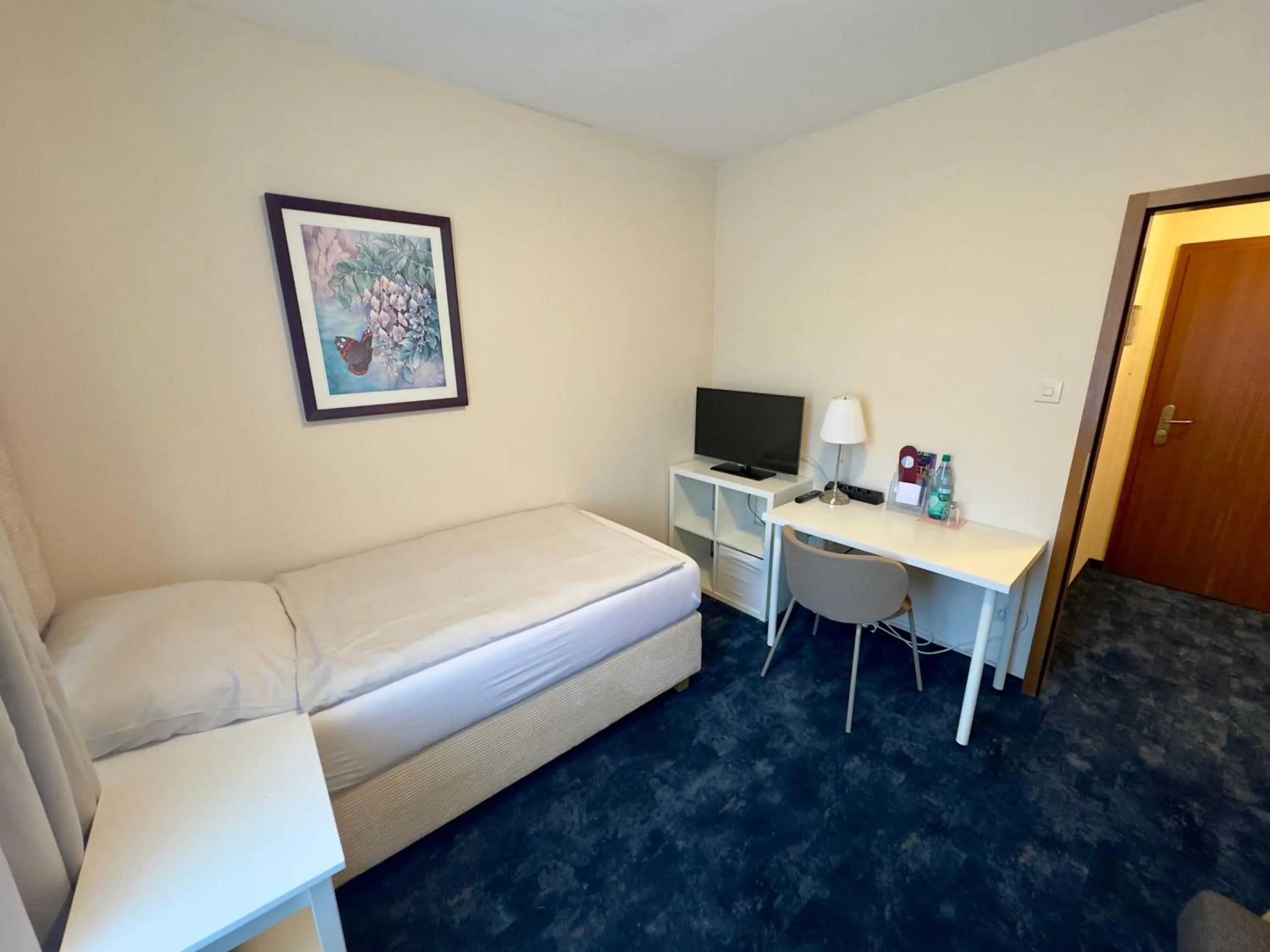 Bed in Hotel zum Grafen Hallermunt