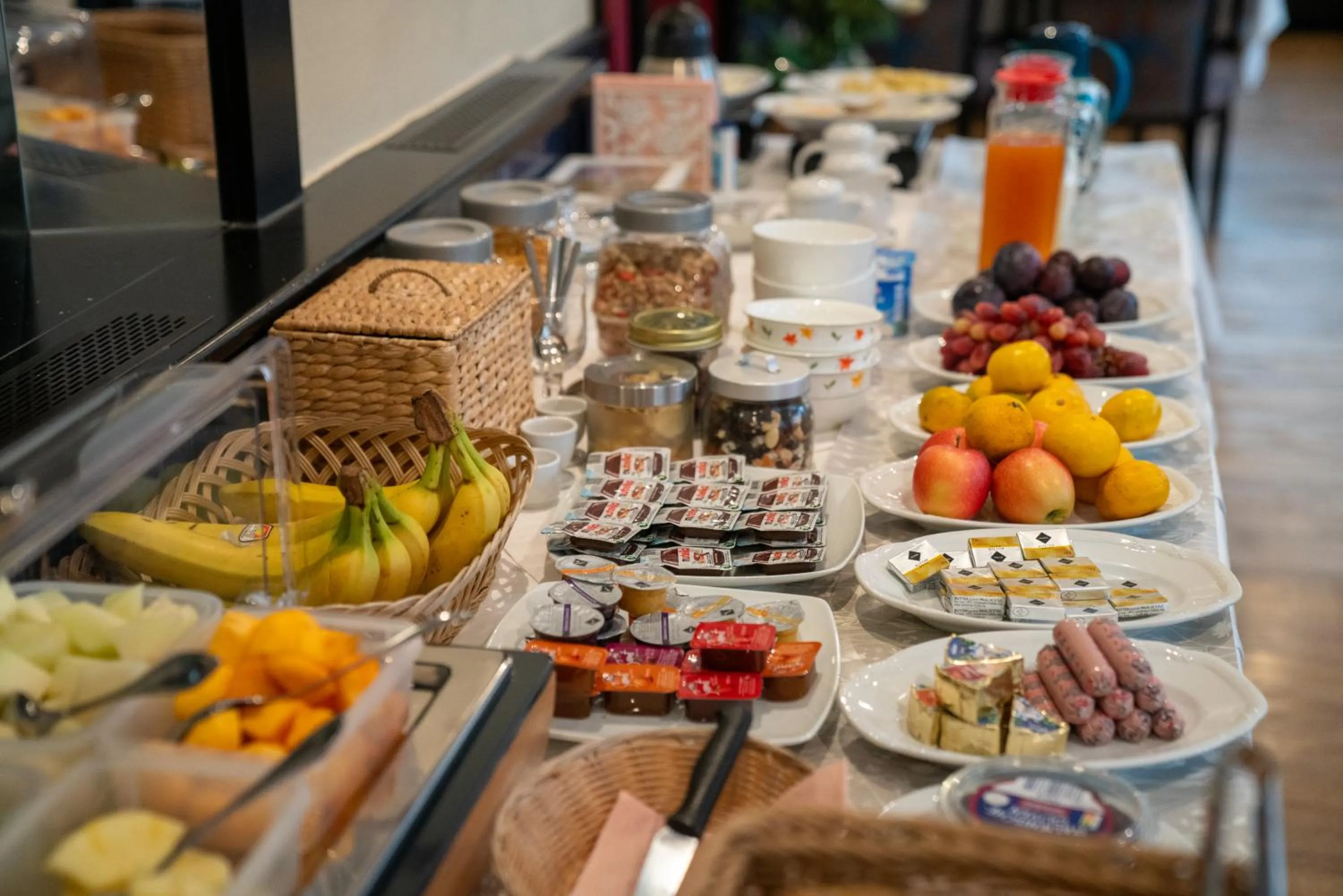 Food and drinks in Hotel zum Grafen Hallermunt