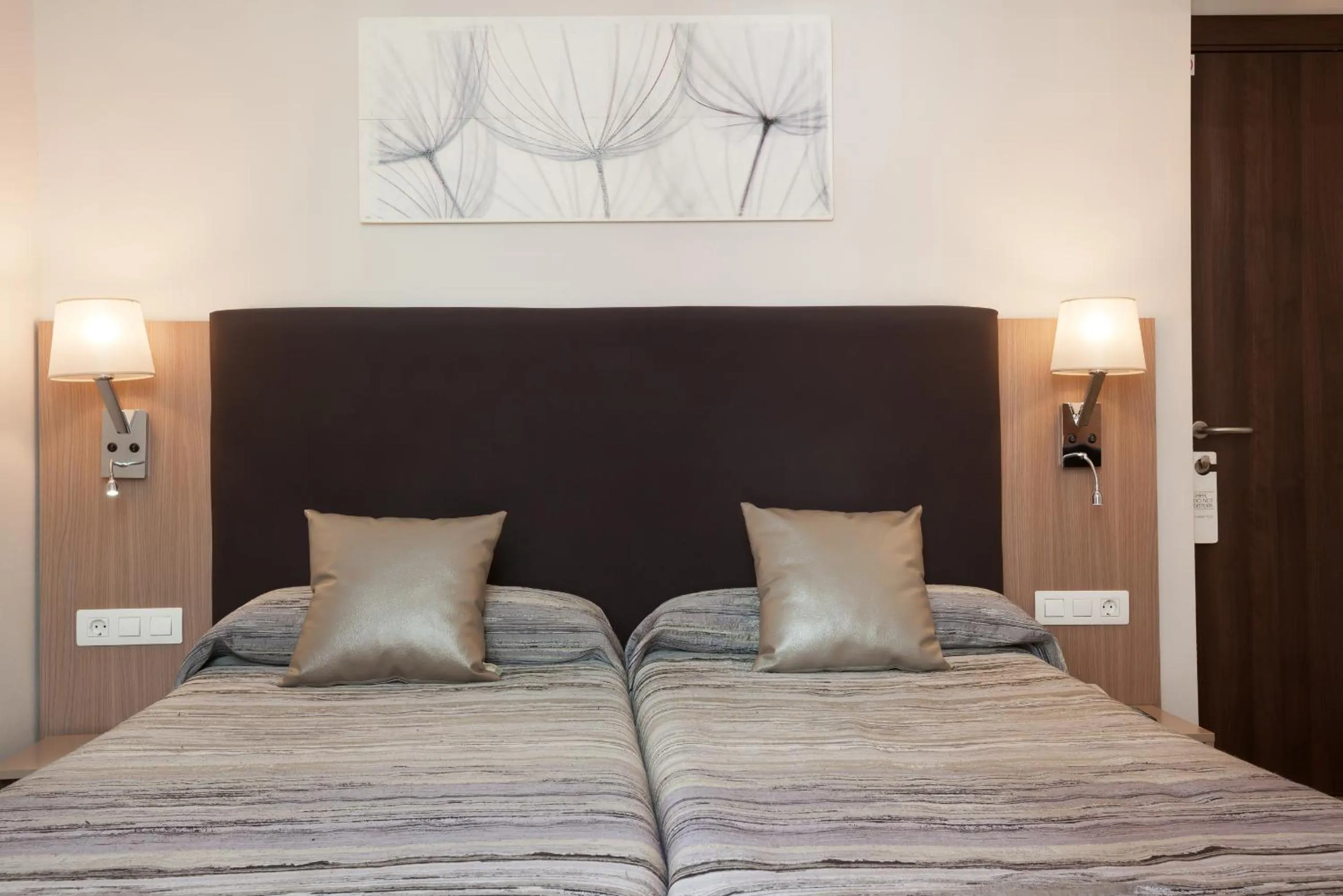 Decorative detail, Bed in Hostal Centric