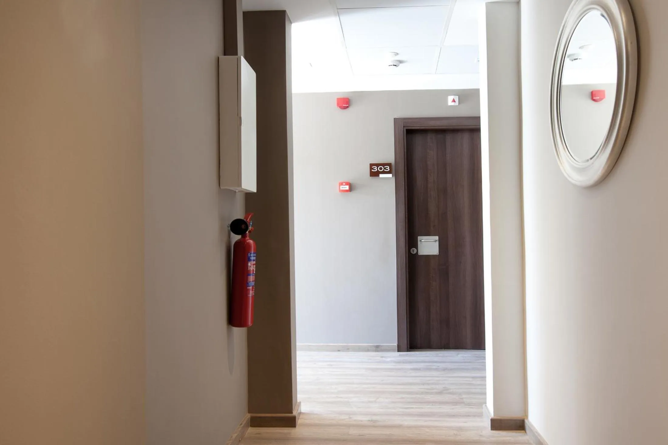 Decorative detail in Hostal Centric