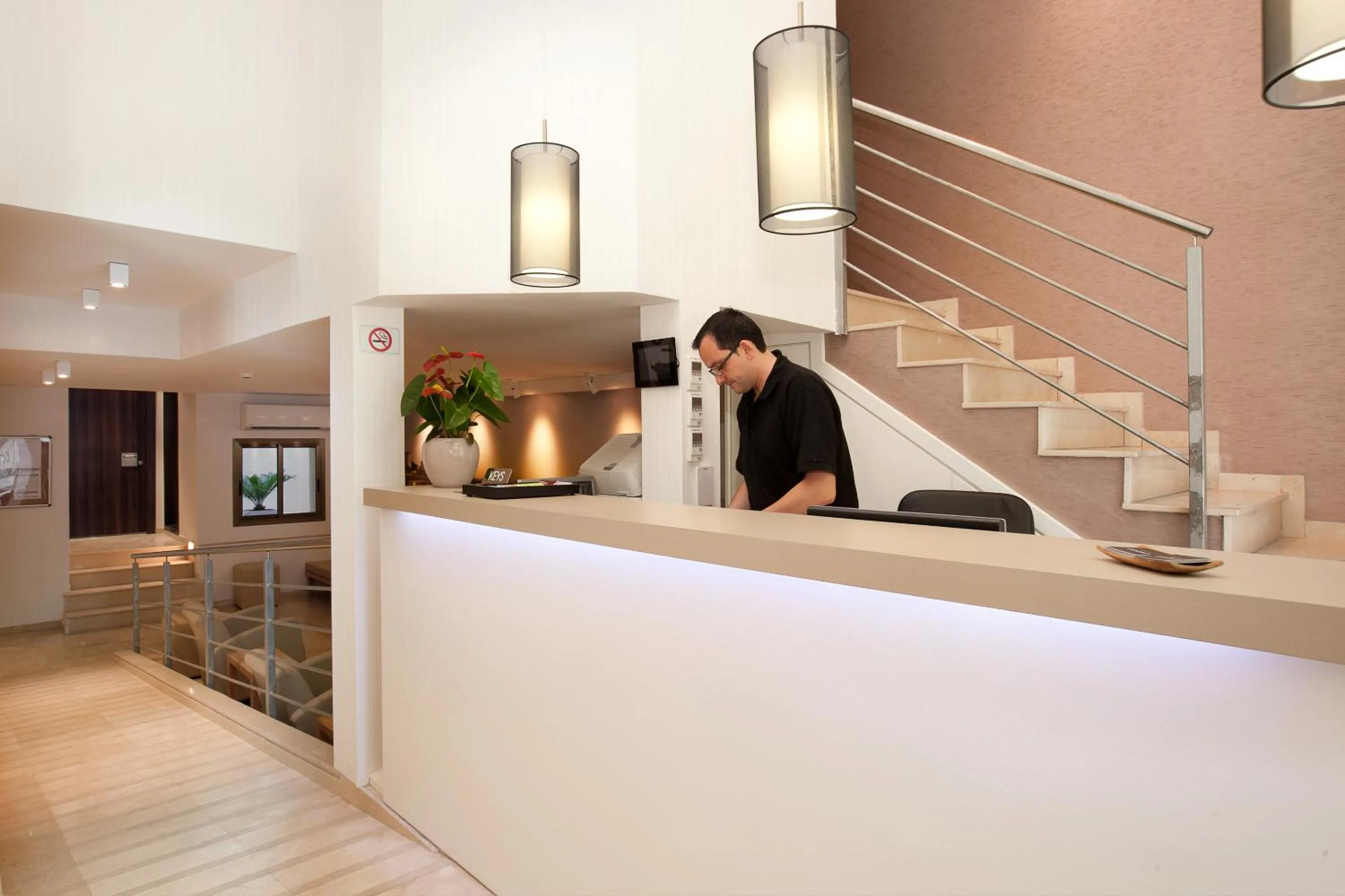 Decorative detail in Hostal Centric