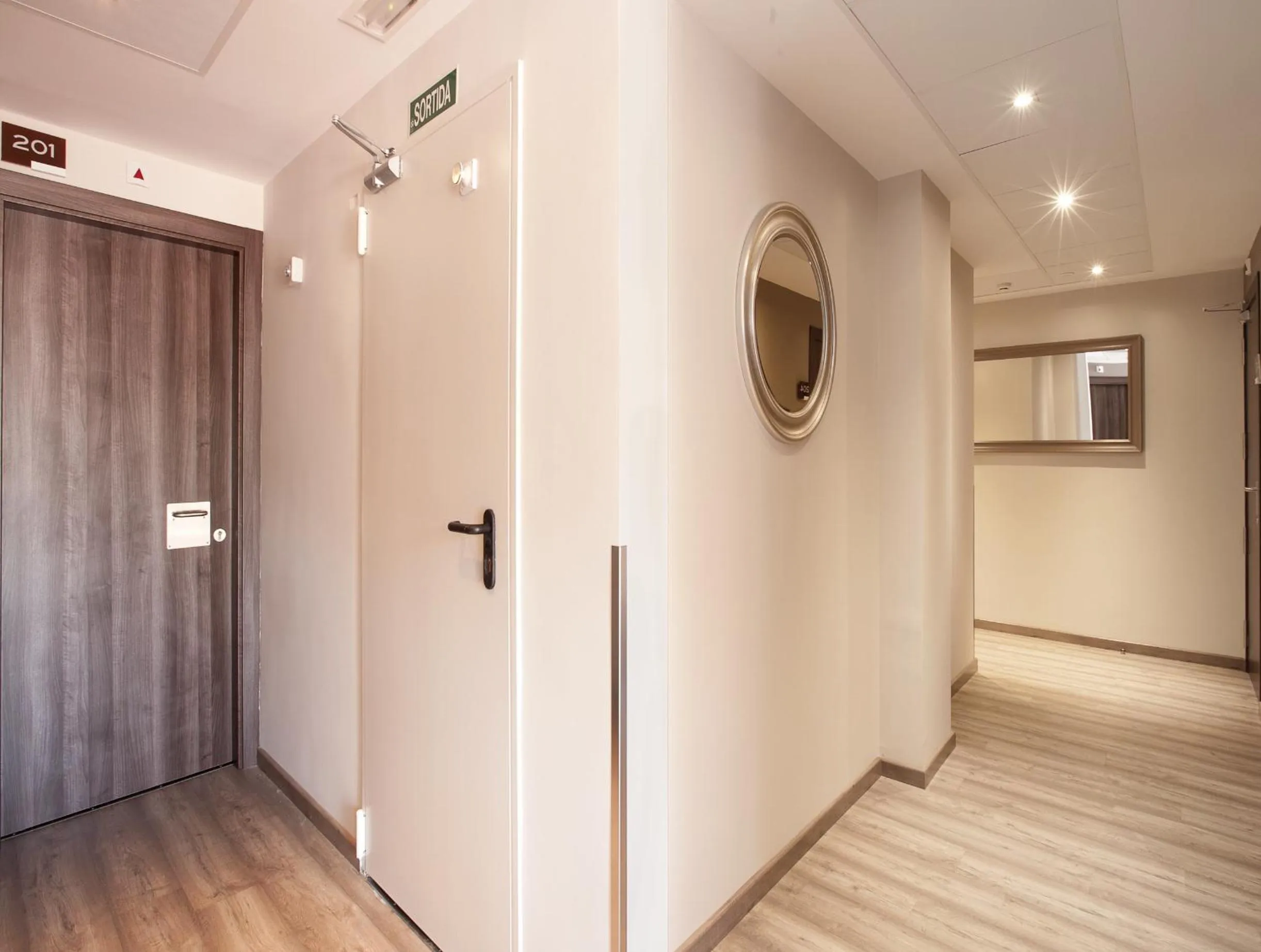 Decorative detail in Hostal Centric