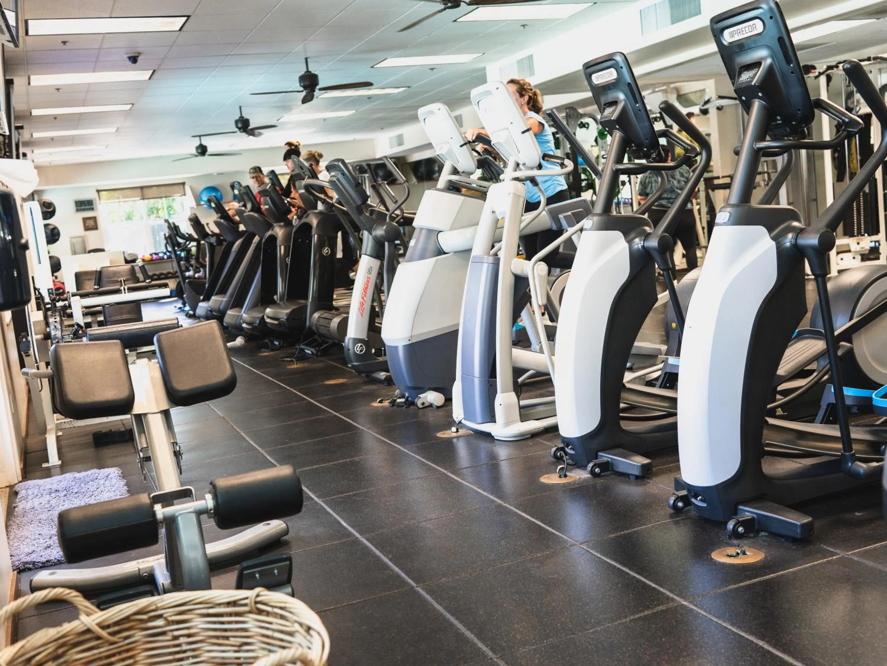 Fitness centre/facilities in Wydown Hotel