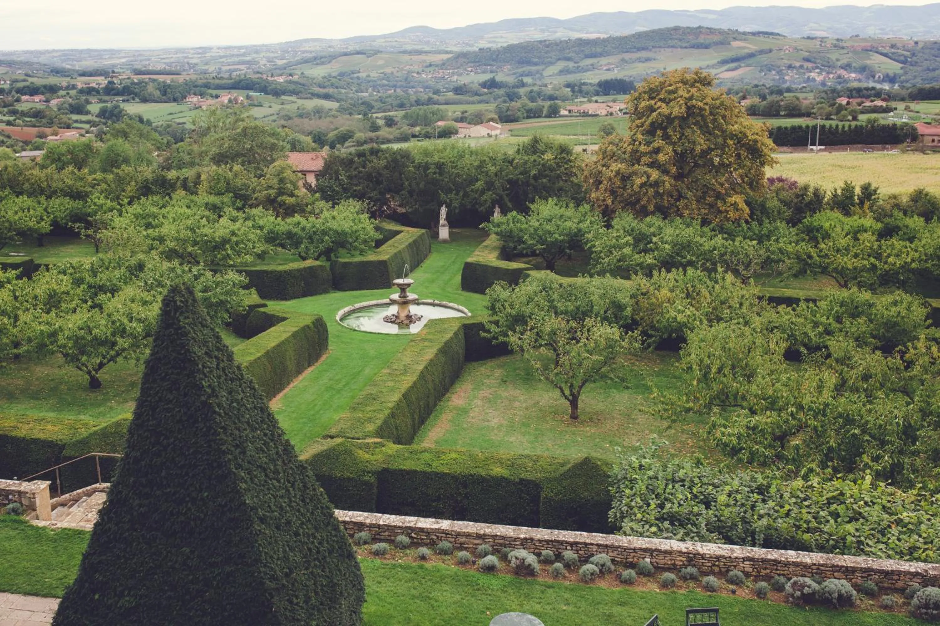 View (from property/room) in Château de Bagnols