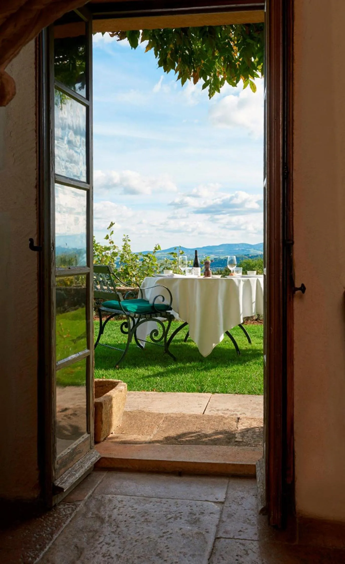 Balcony/Terrace in Château de Bagnols