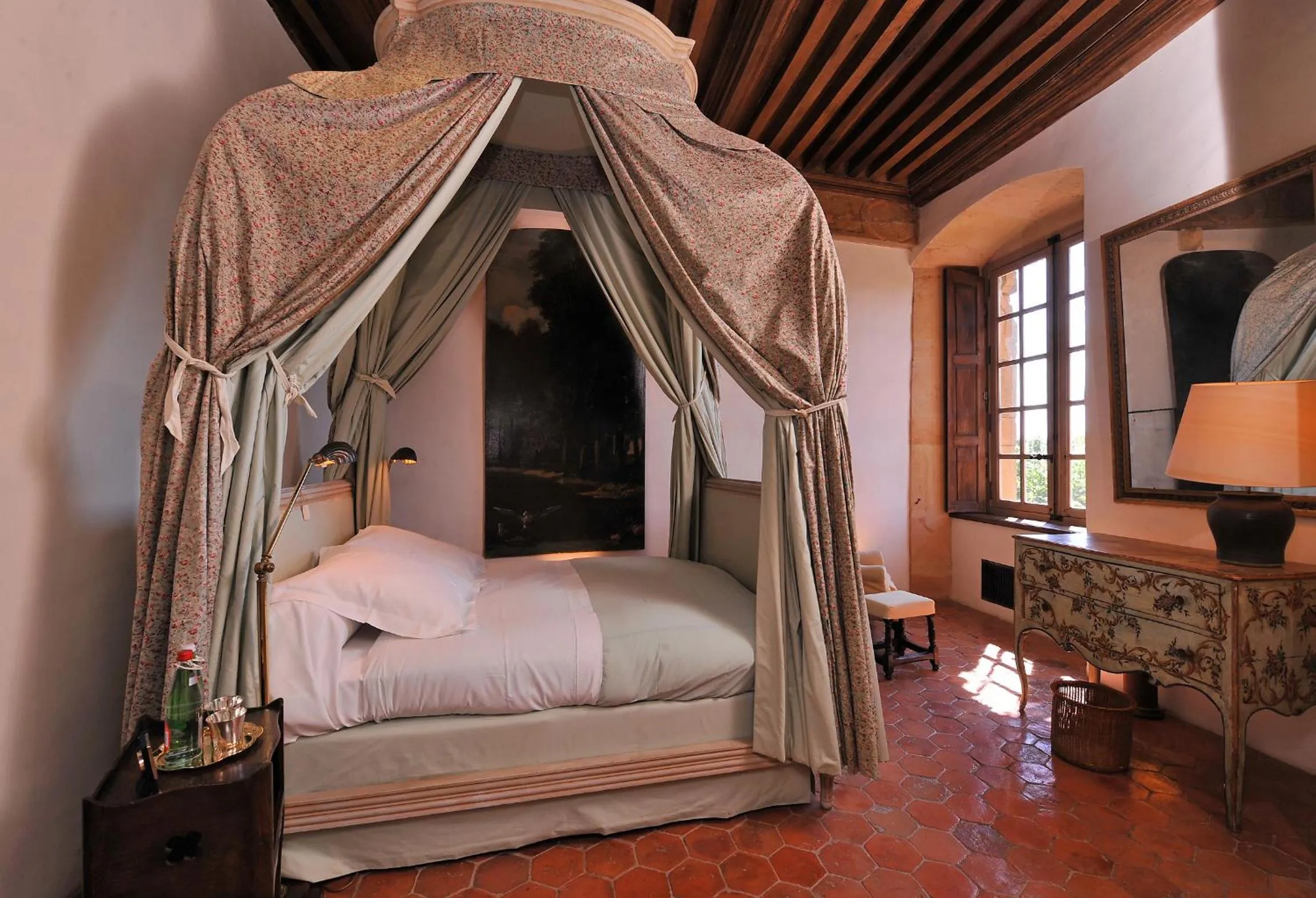 Bedroom in Château de Bagnols