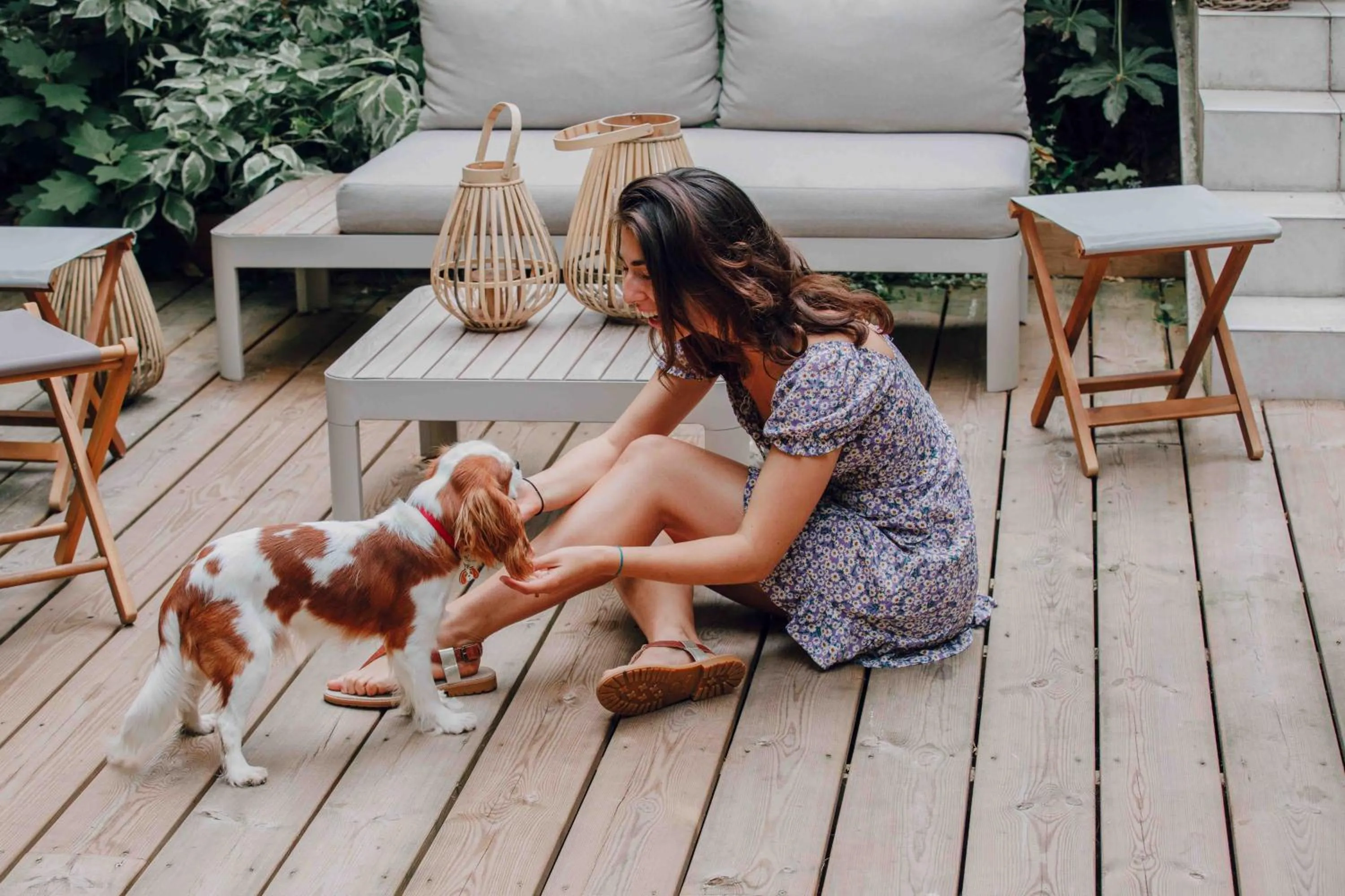 Garden in PEPPER & PAPER Apartments