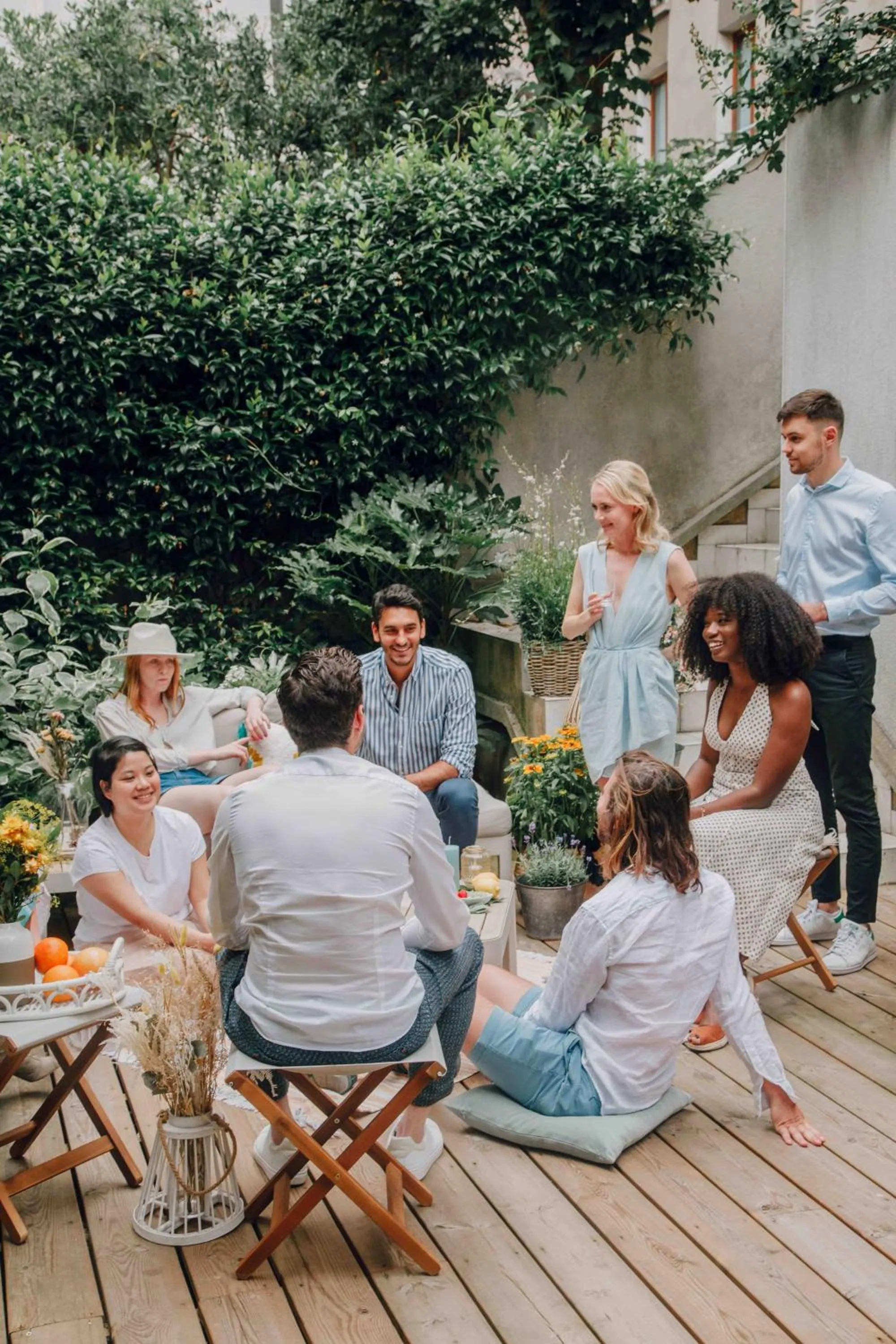 Garden in PEPPER & PAPER Apartments