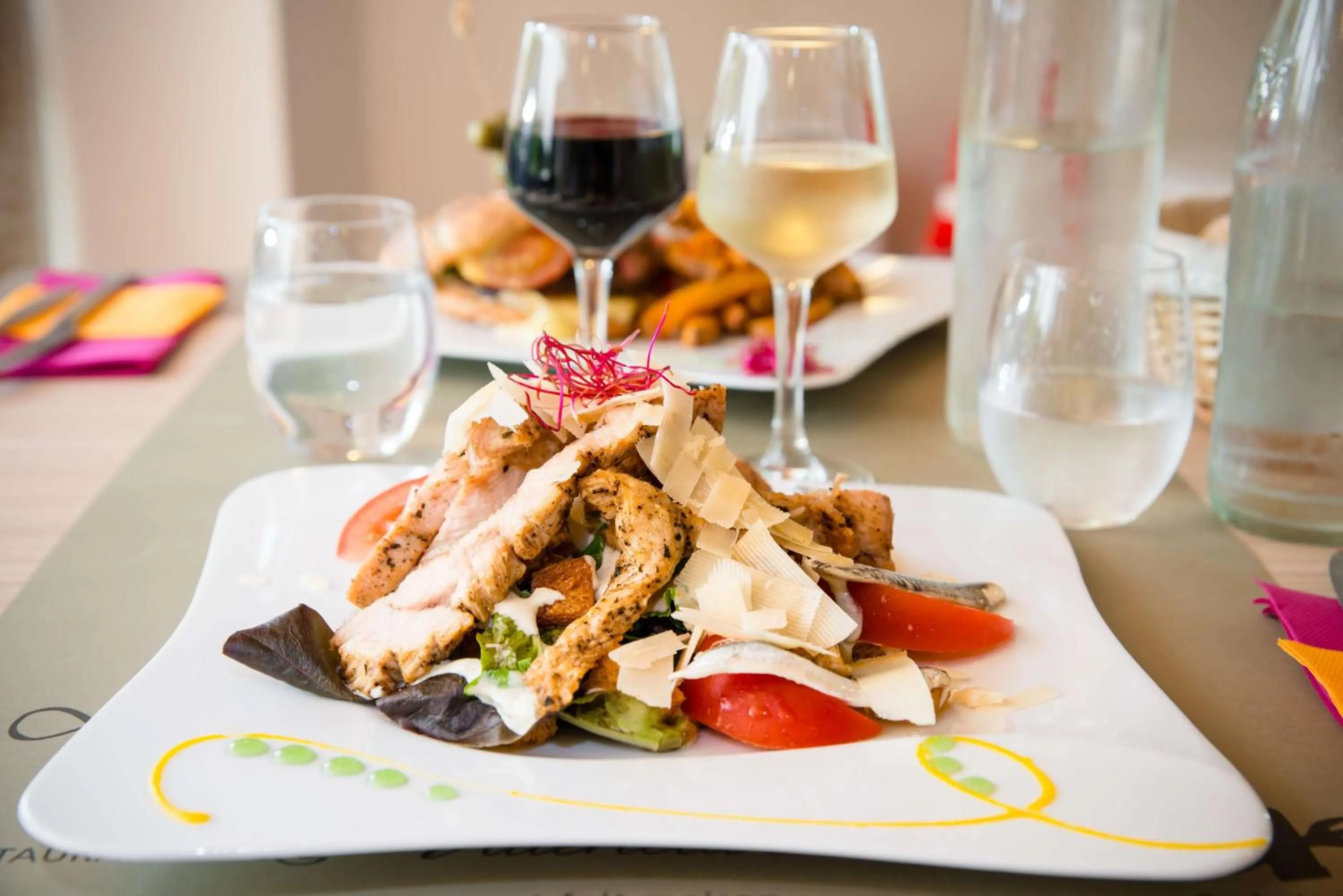 Restaurant/places to eat in Brit Hotel Rennes St Grégoire – Le Villeneuve