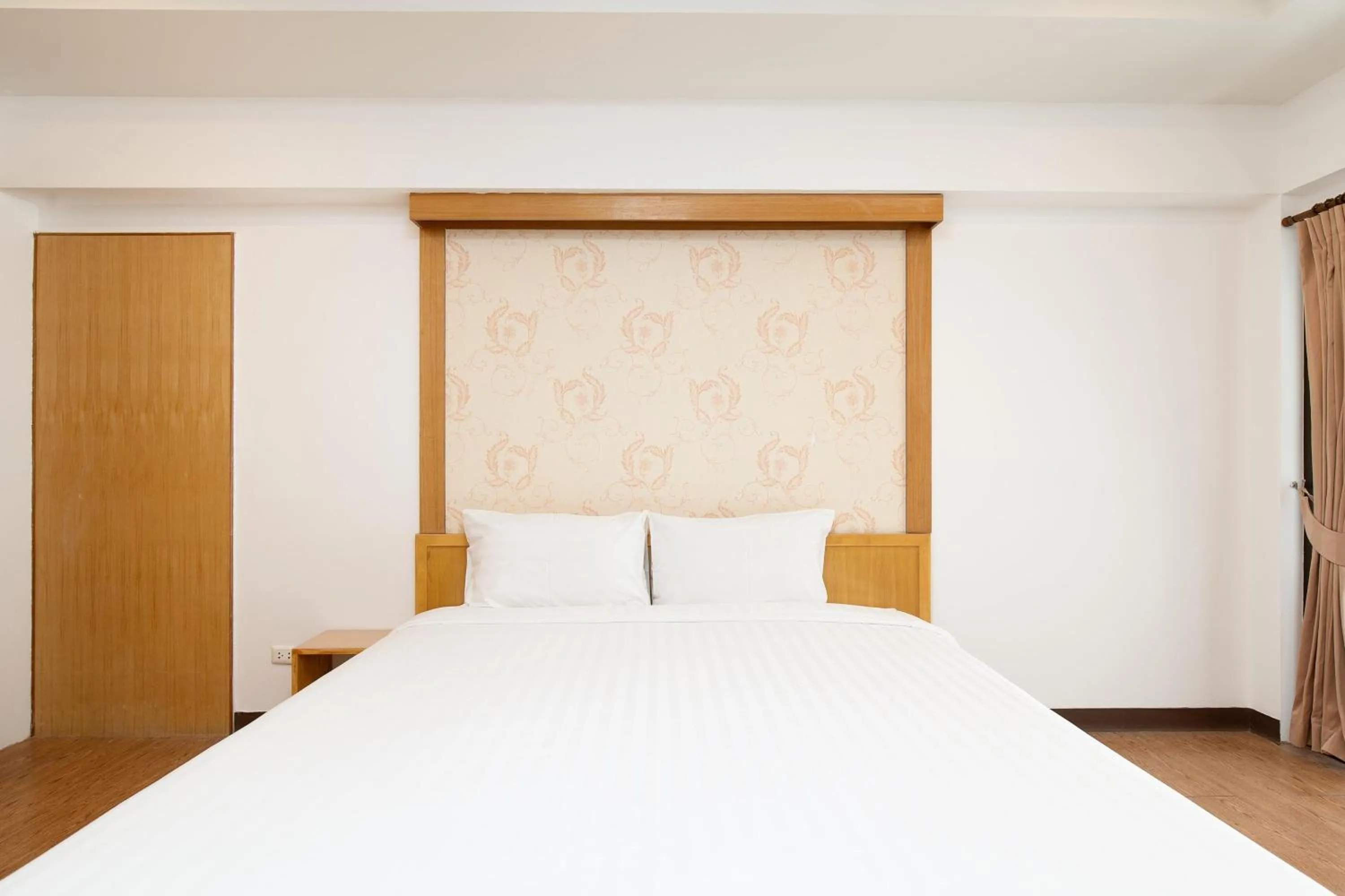 Bed in P-Park Hotel Bangkok