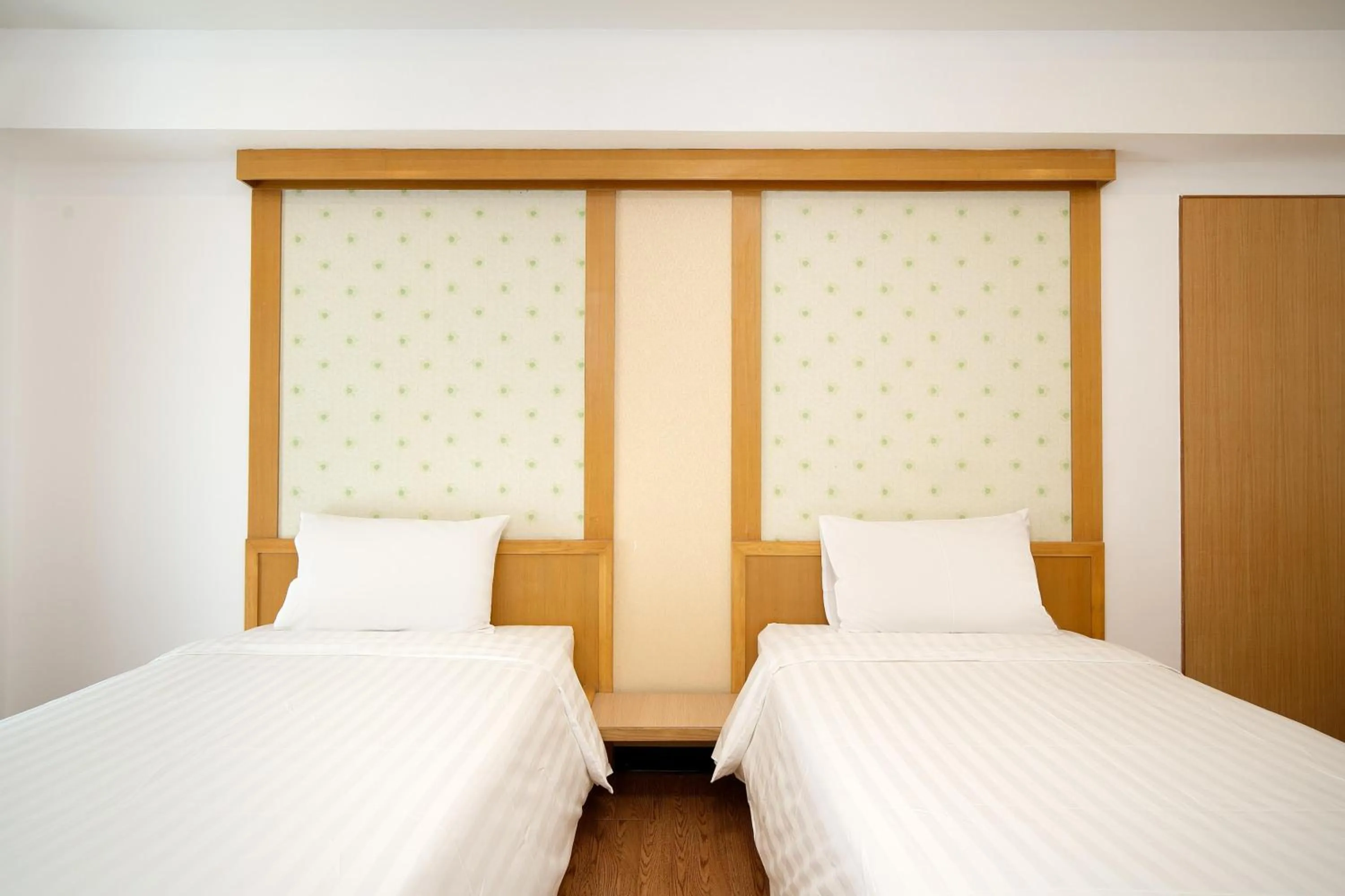 Bed in P-Park Hotel Bangkok