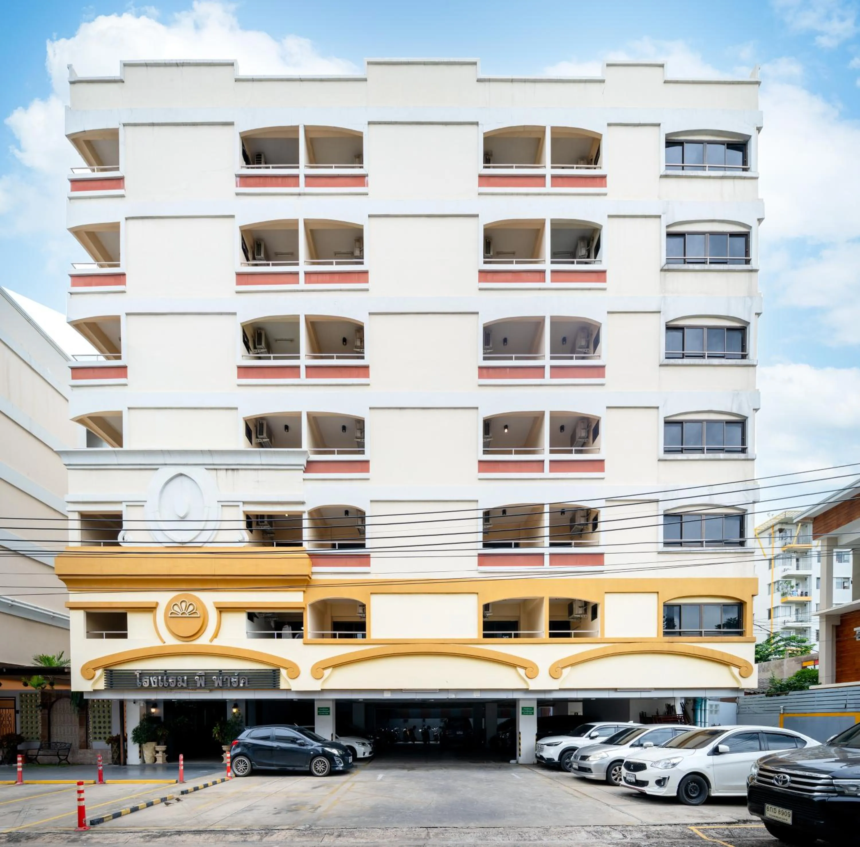 Property building in P-Park Hotel Bangkok