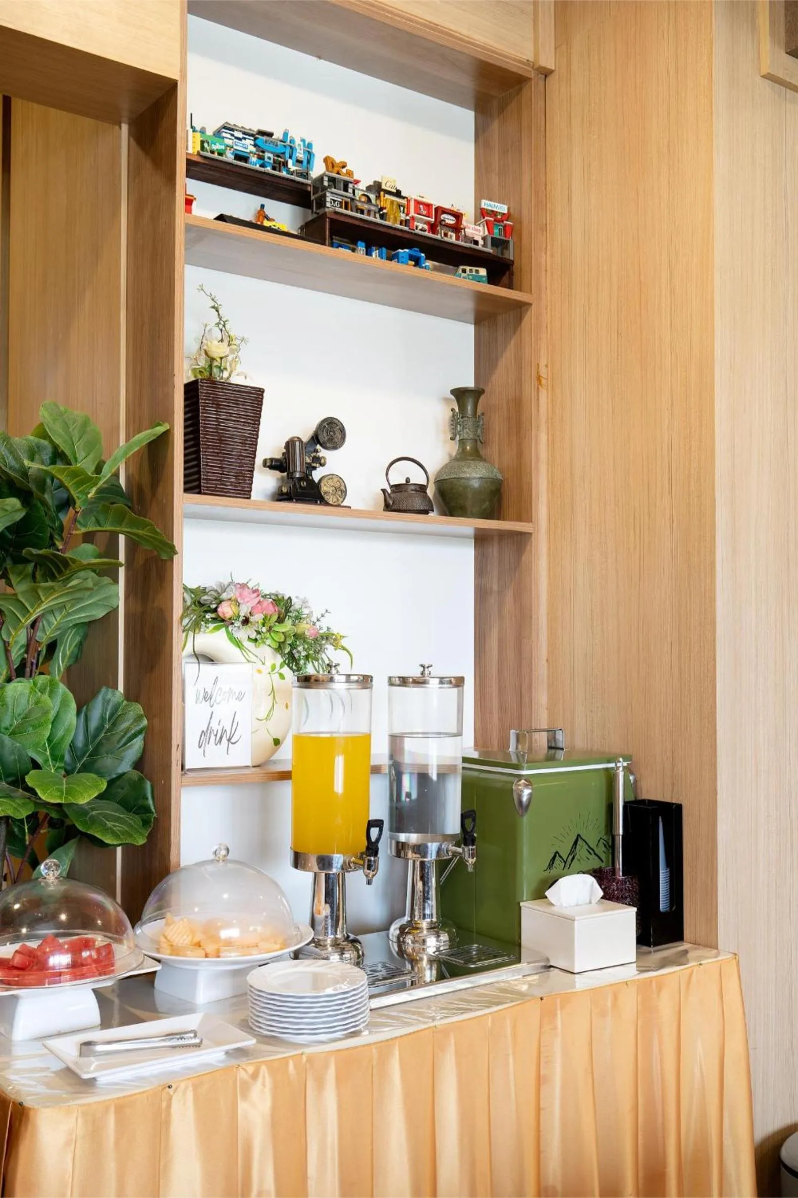 Breakfast in P-Park Hotel Bangkok