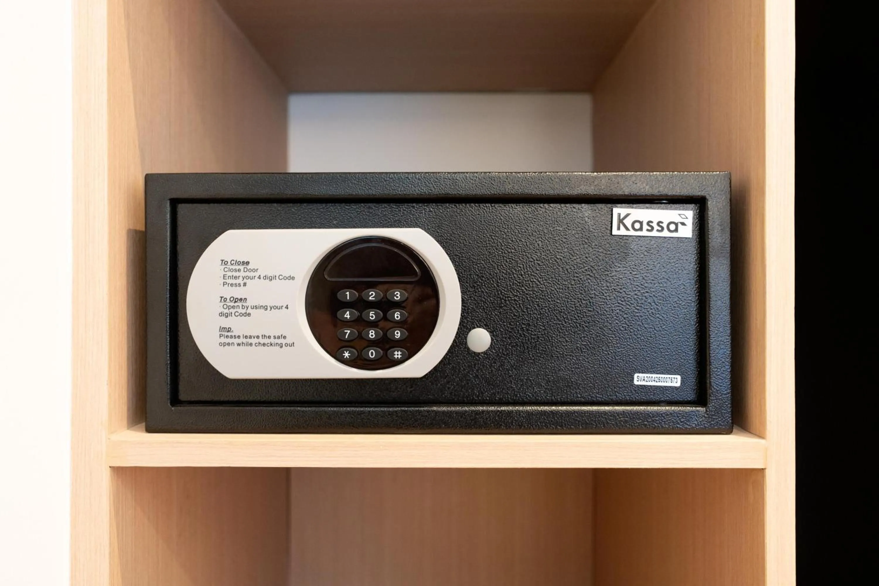 safe in P-Park Hotel Bangkok