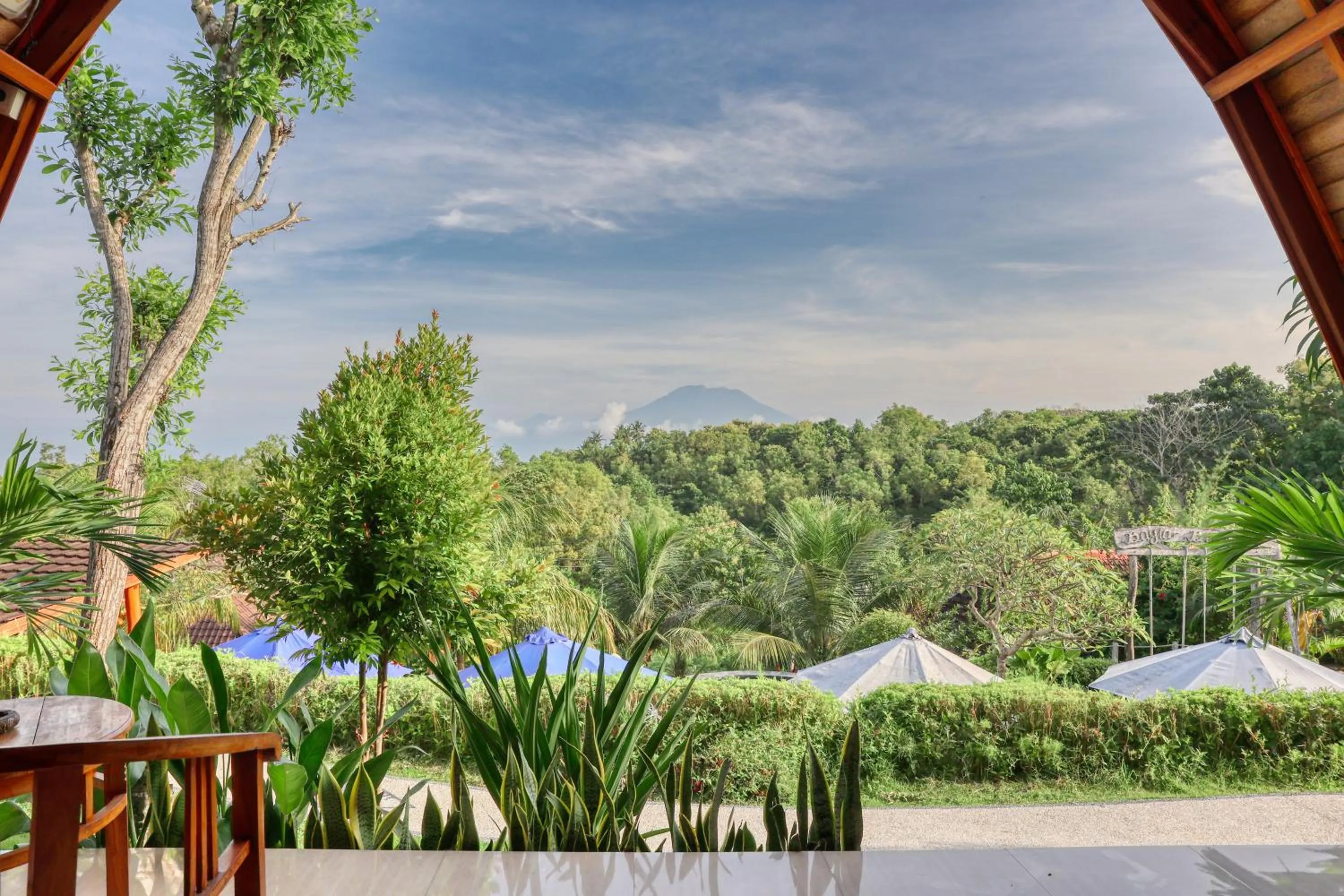 Balcony/Terrace in Bagia Bungalows