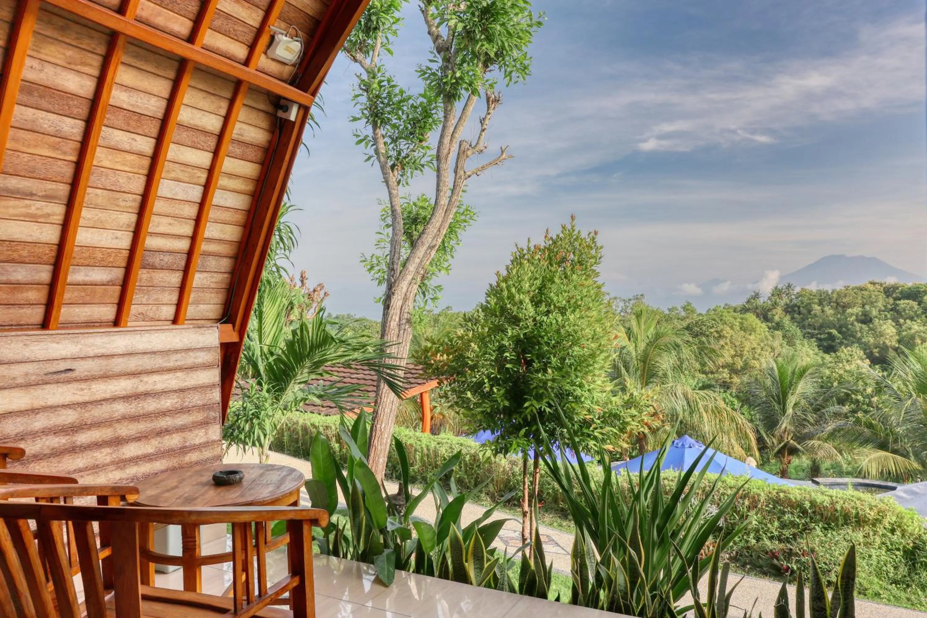 Balcony/Terrace in Bagia Bungalows