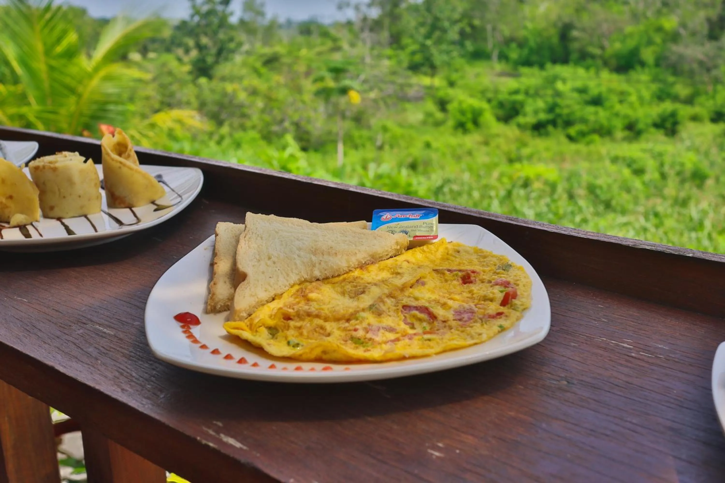 Breakfast in Bagia Bungalows