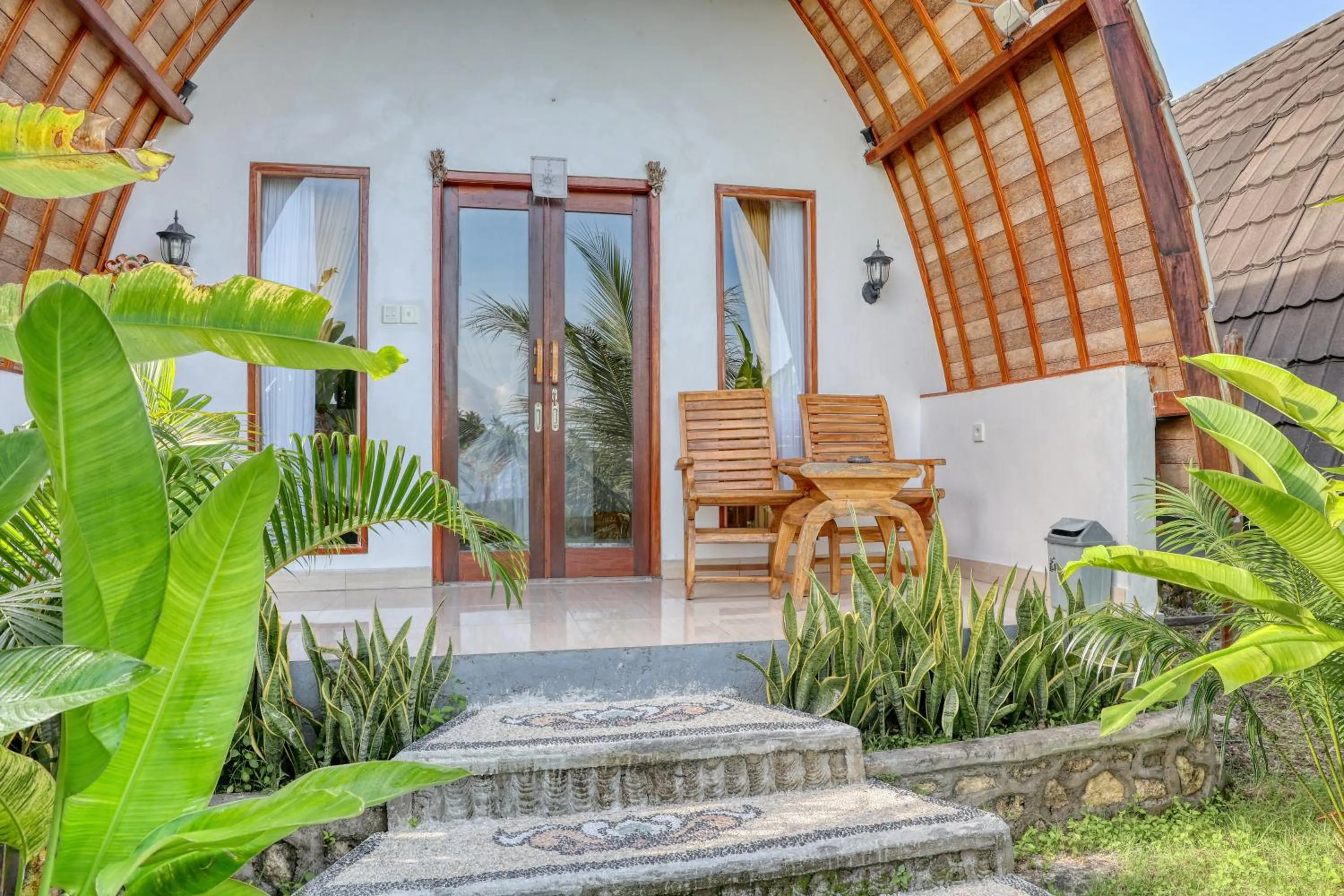 Balcony/Terrace in Bagia Bungalows