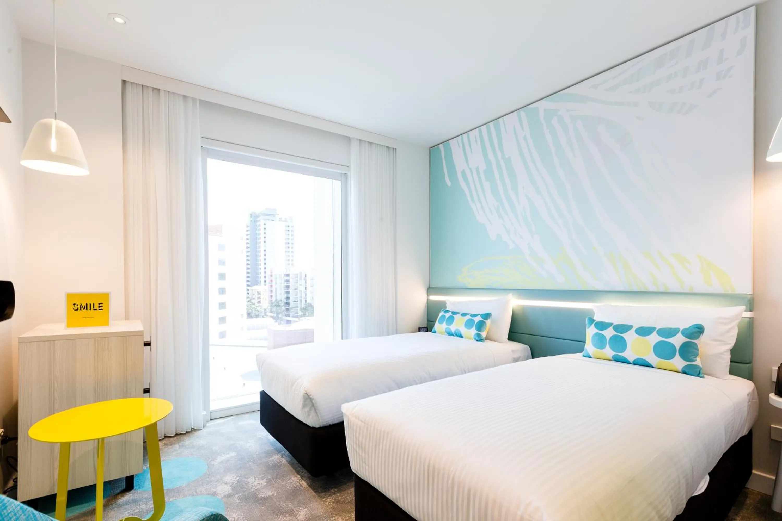 View (from property/room), Bed in ibis Styles East Perth