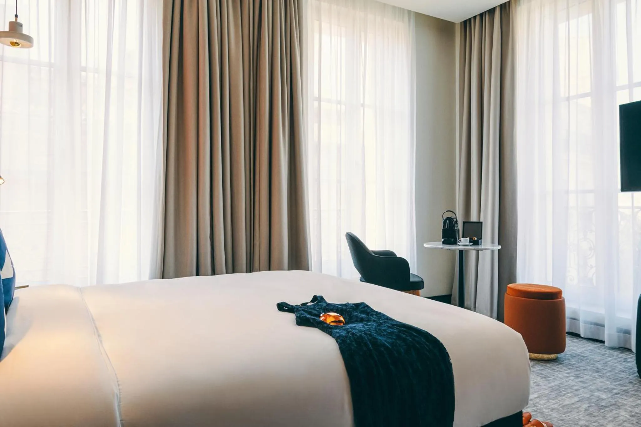 Bed in Mercure Marseille Canebière Vieux-Port