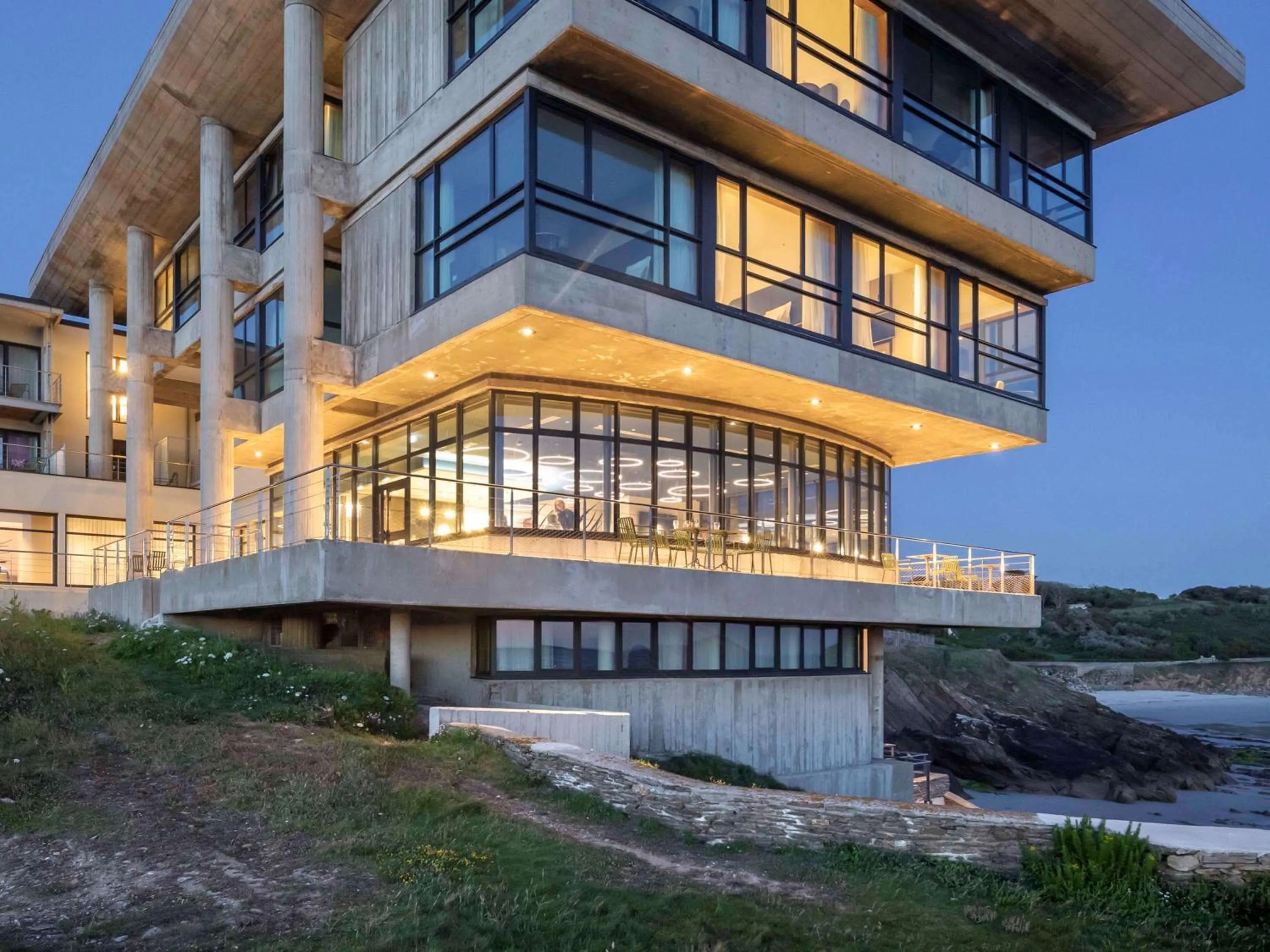 Property building in Sainte-Barbe Hotel & Spa Le Conquet - MGallery Collection