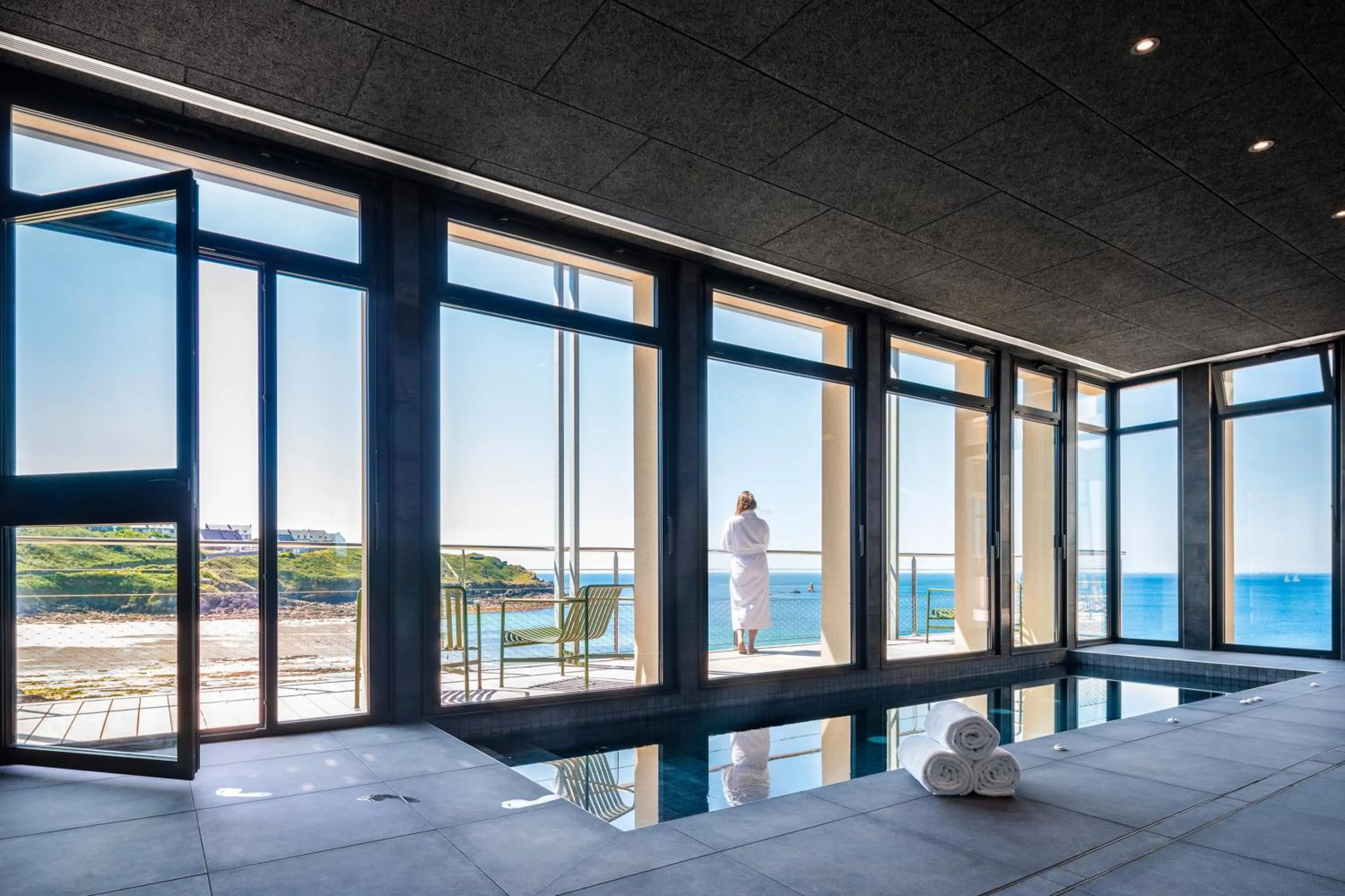 Spa and wellness centre/facilities in Sainte-Barbe Hotel & Spa Le Conquet - MGallery Collection