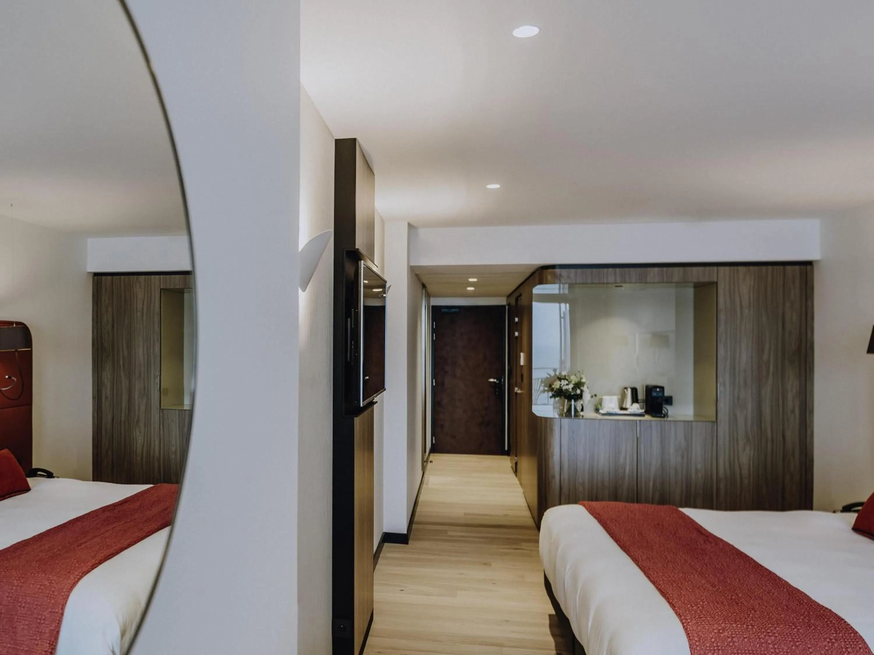 Bedroom, Bed in Sainte-Barbe Hotel & Spa Le Conquet - MGallery Collection